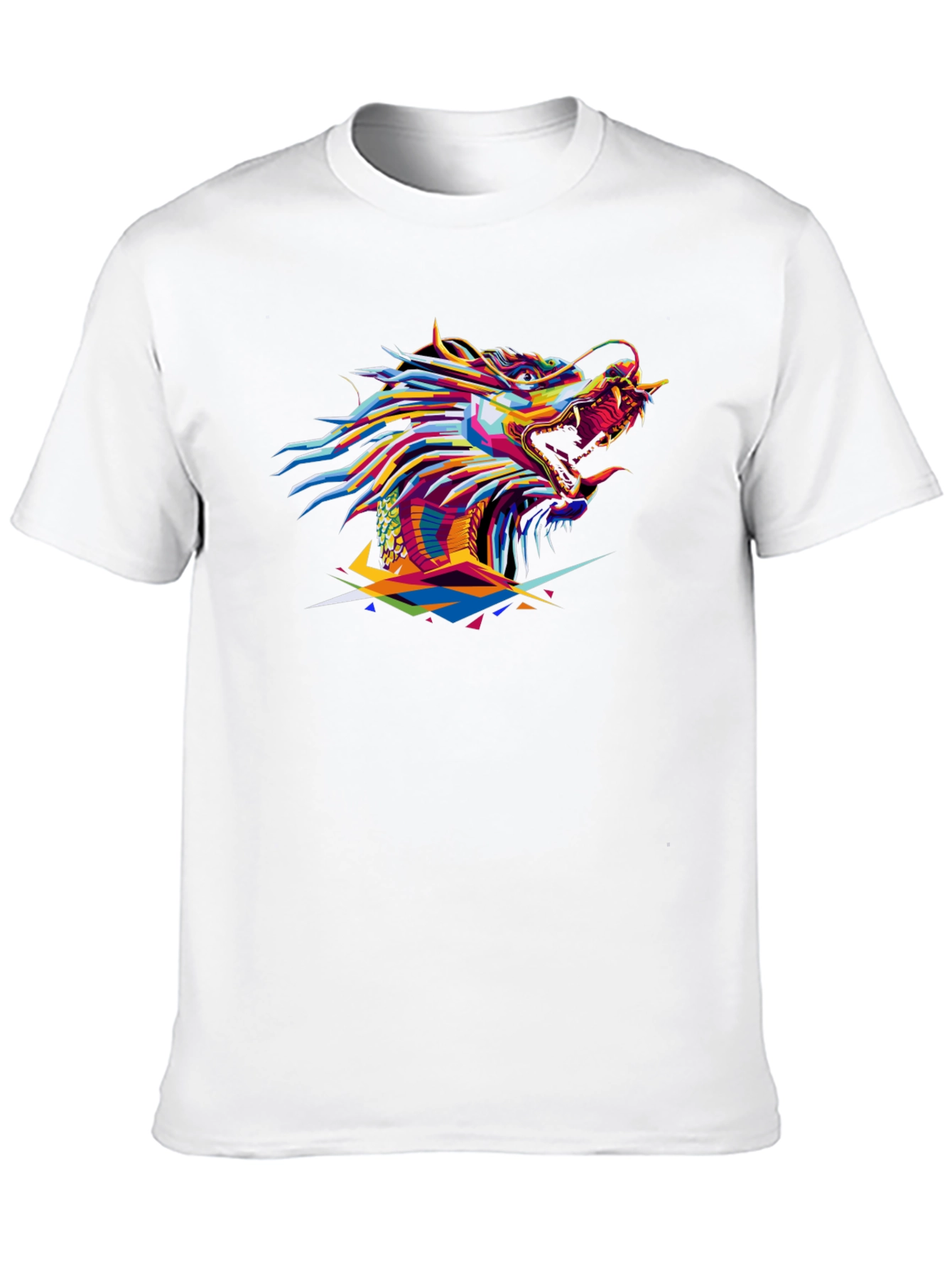 Bold Dragon Graphic Black T-Shirt