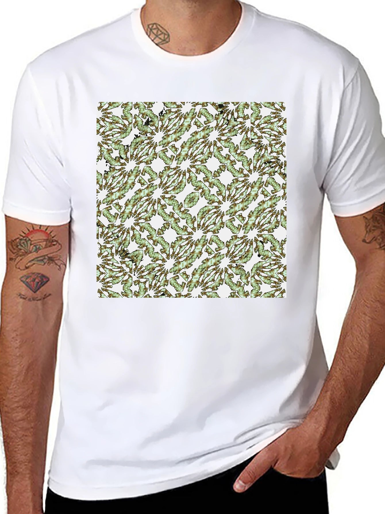 Abstract Art Tee - Modern Style
