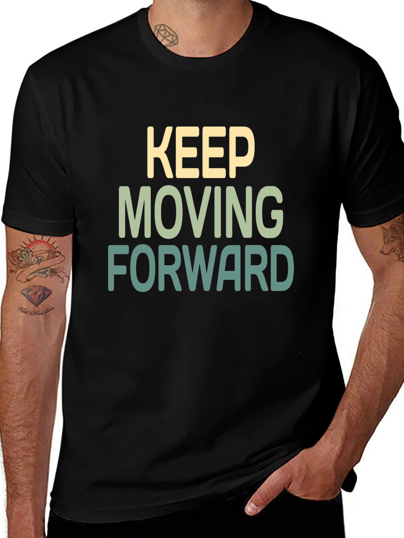 Keep Moving Forward Graphic T-Shirt
