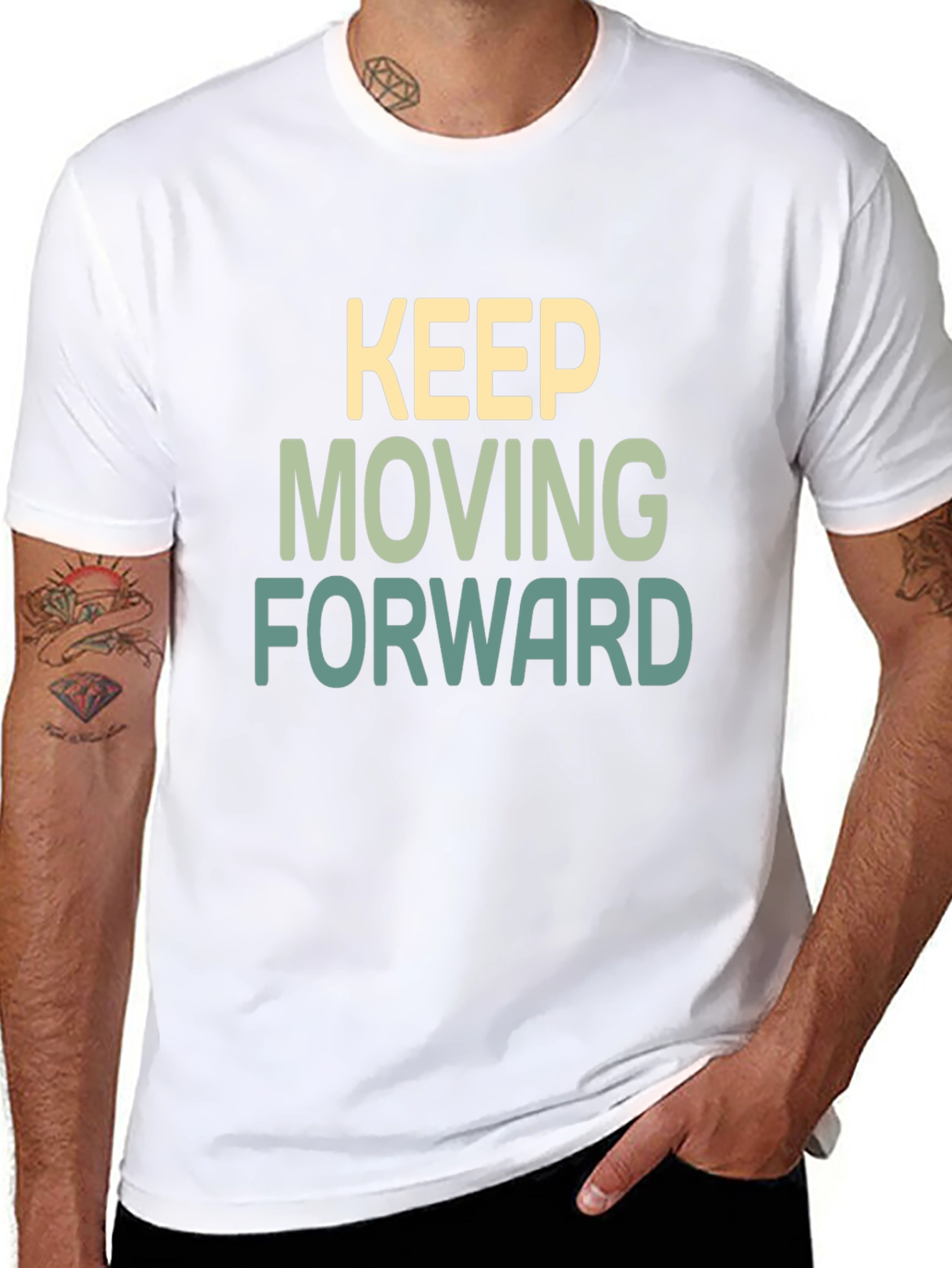Keep Moving Forward Graphic T-Shirt