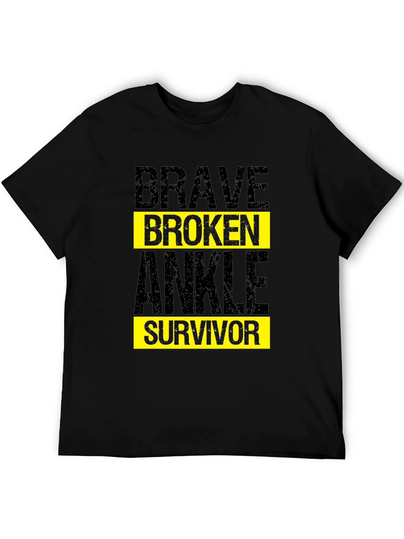 Brave Broken Ankle Survivor T-Shirt
