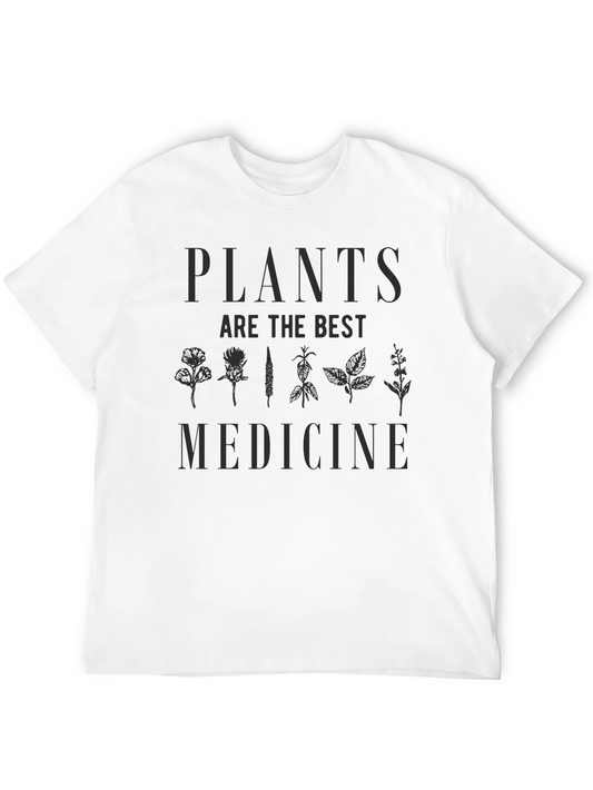 Plants are the Best Medicine T-Shirt - Nature Lover Tee