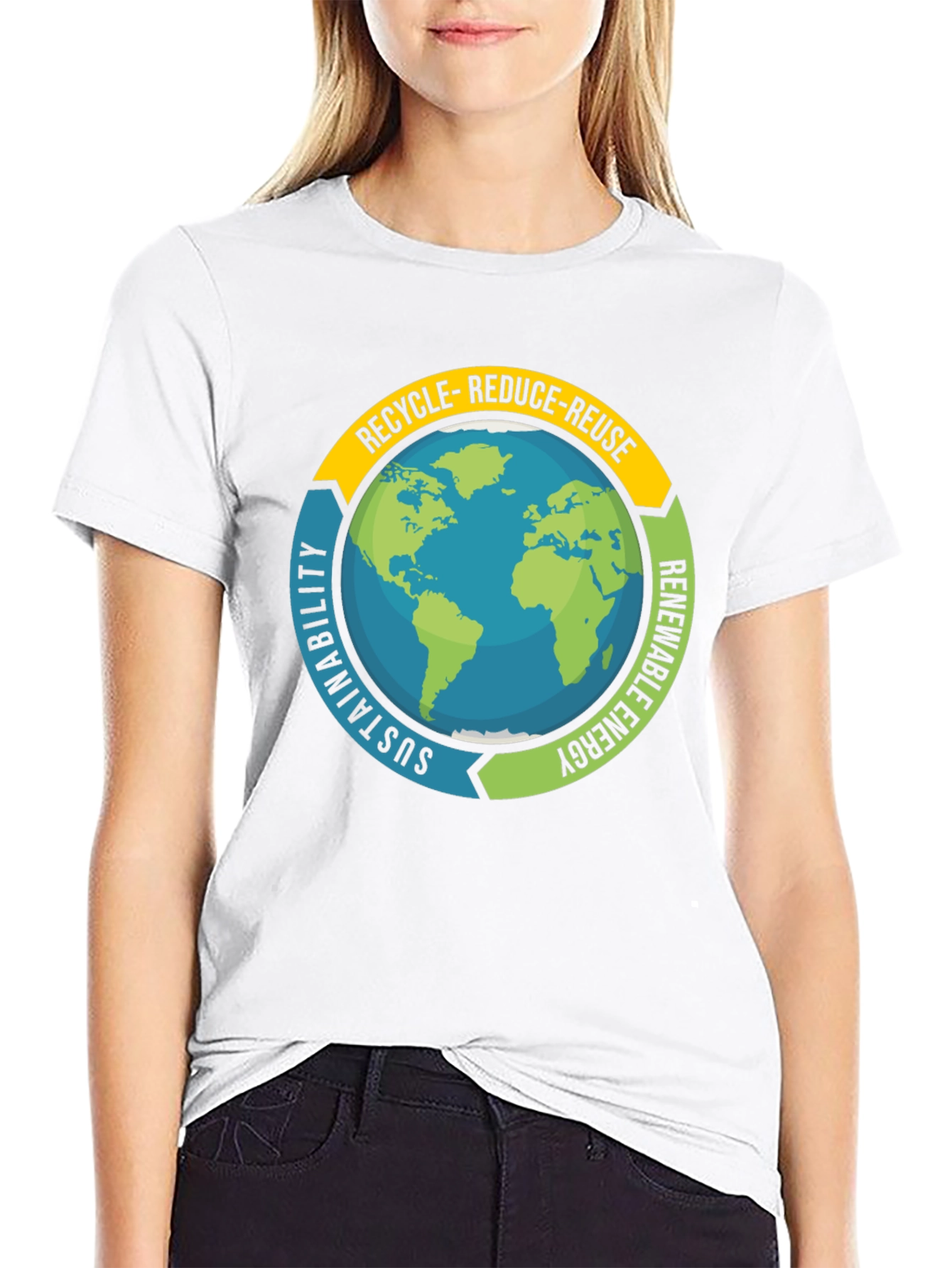 Eco-Friendly Recycle Reduce Reuse T-Shirt