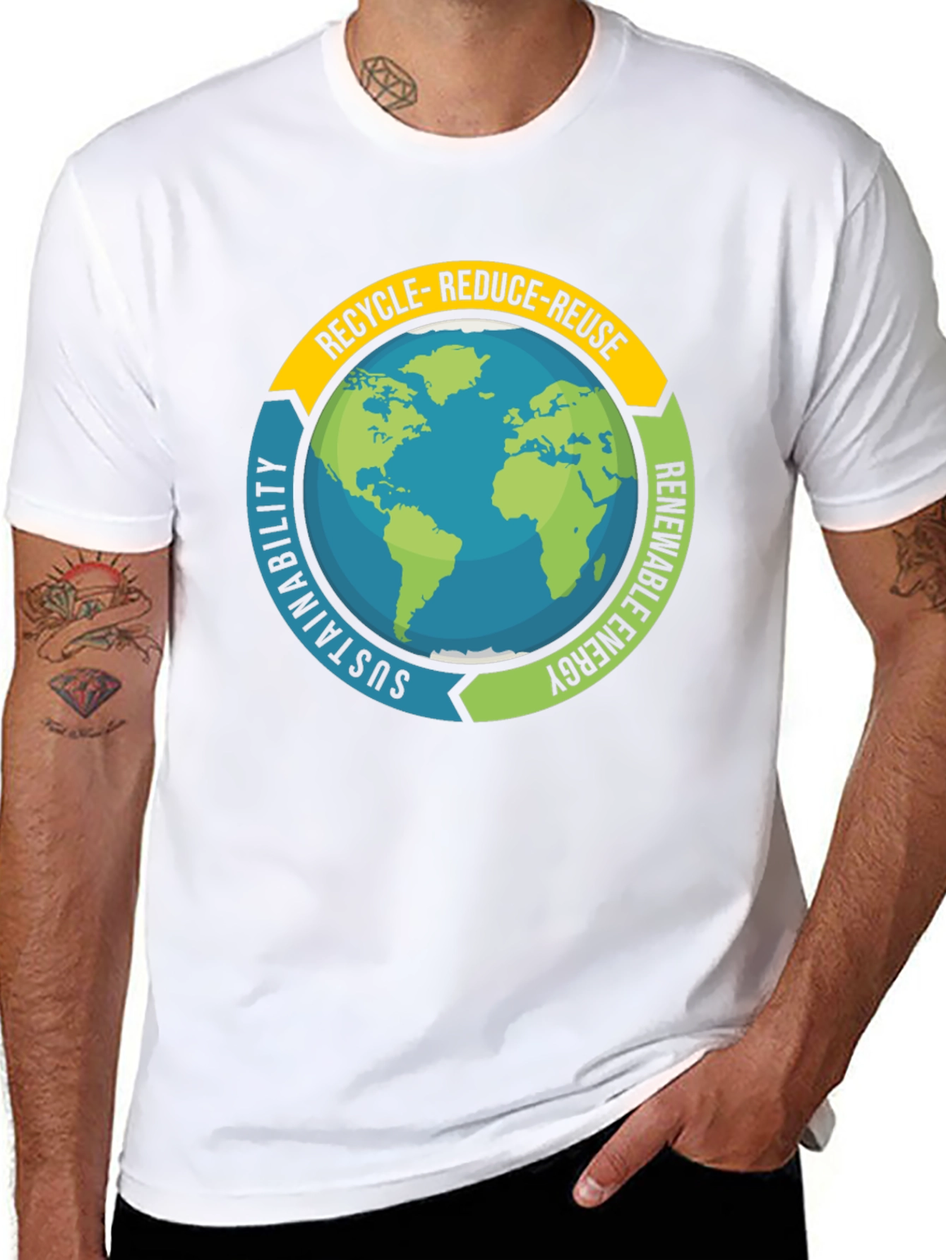 Eco-Friendly Recycle Reduce Reuse T-Shirt