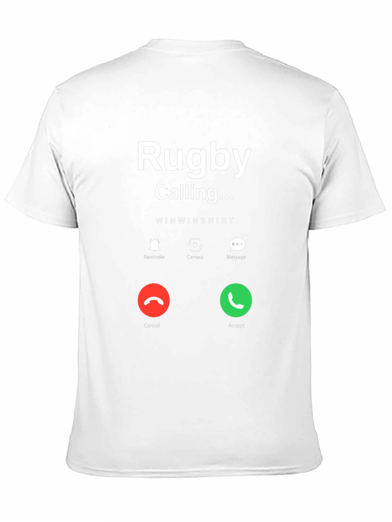 Rugby Calling T-Shirt - Novelty Sports Tee