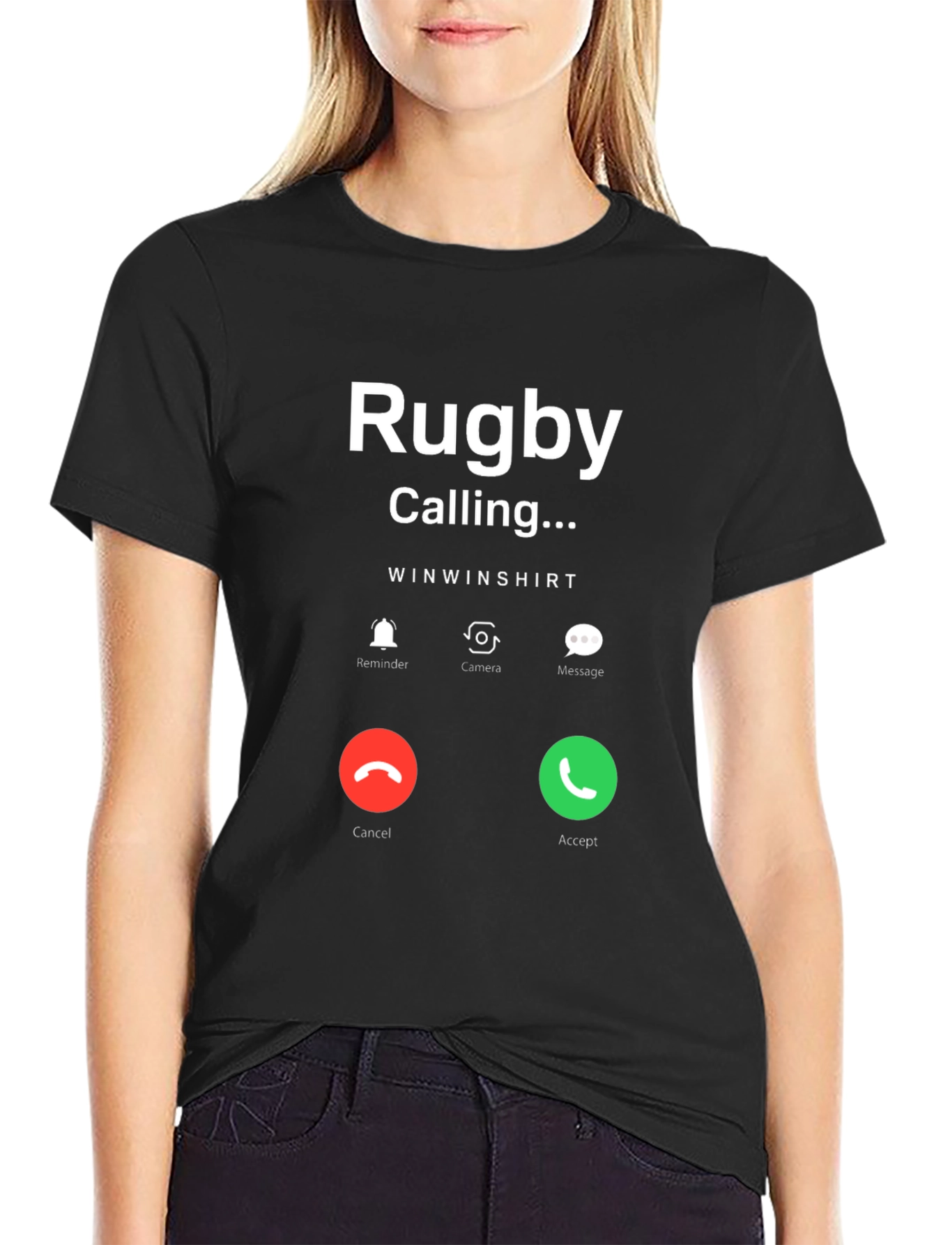 Rugby Calling T-Shirt - Novelty Sports Tee