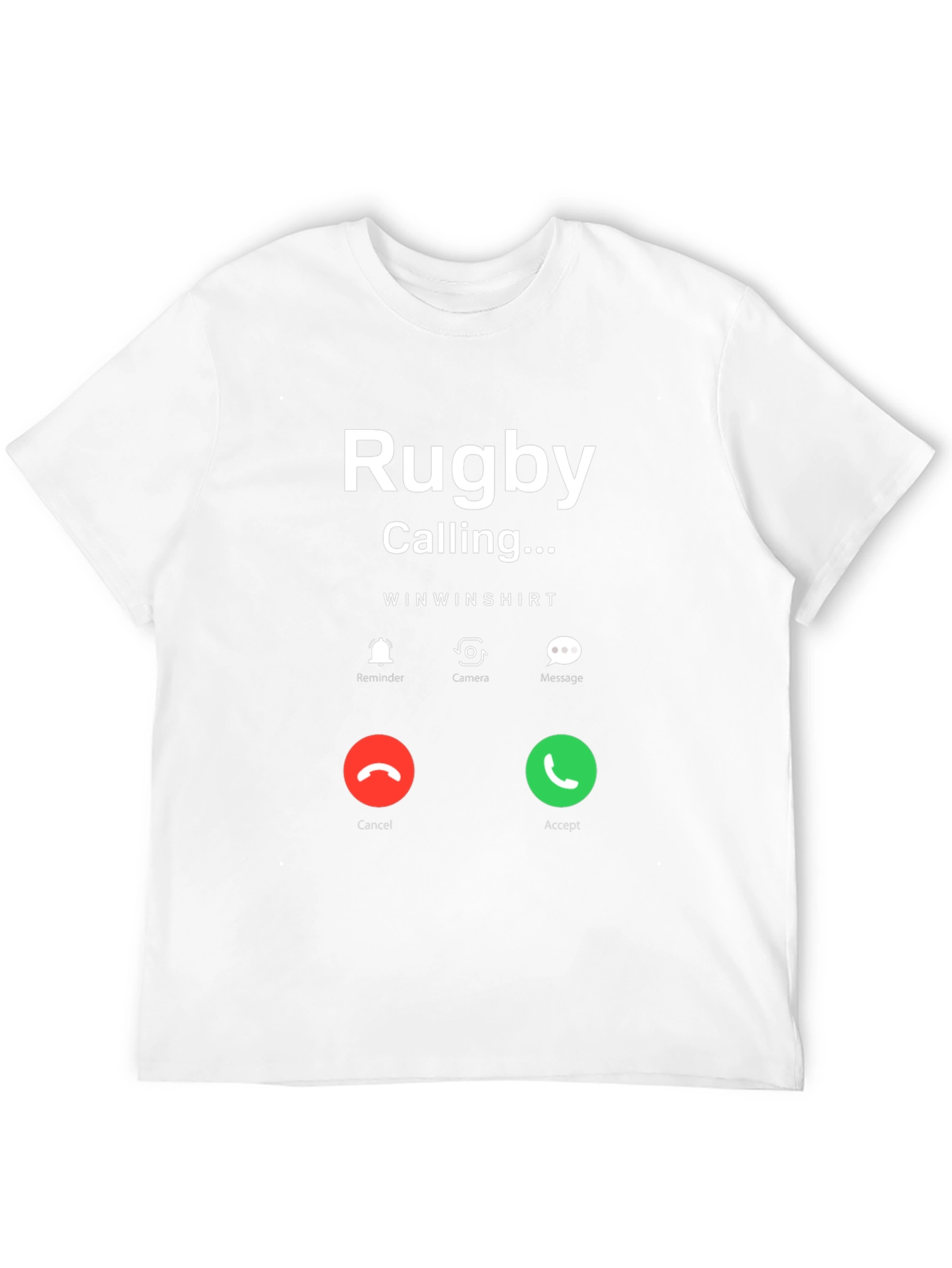 Rugby Calling T-Shirt - Novelty Sports Tee