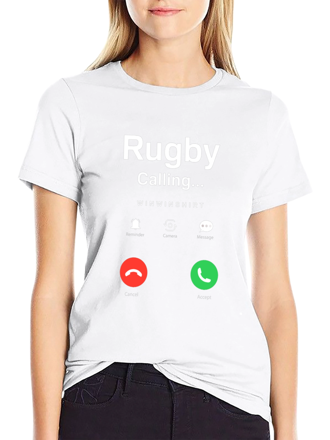 Rugby Calling T-Shirt - Novelty Sports Tee