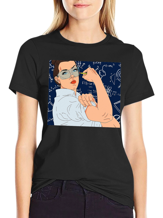 Science Strong Woman T-Shirt - Empowerment Tee