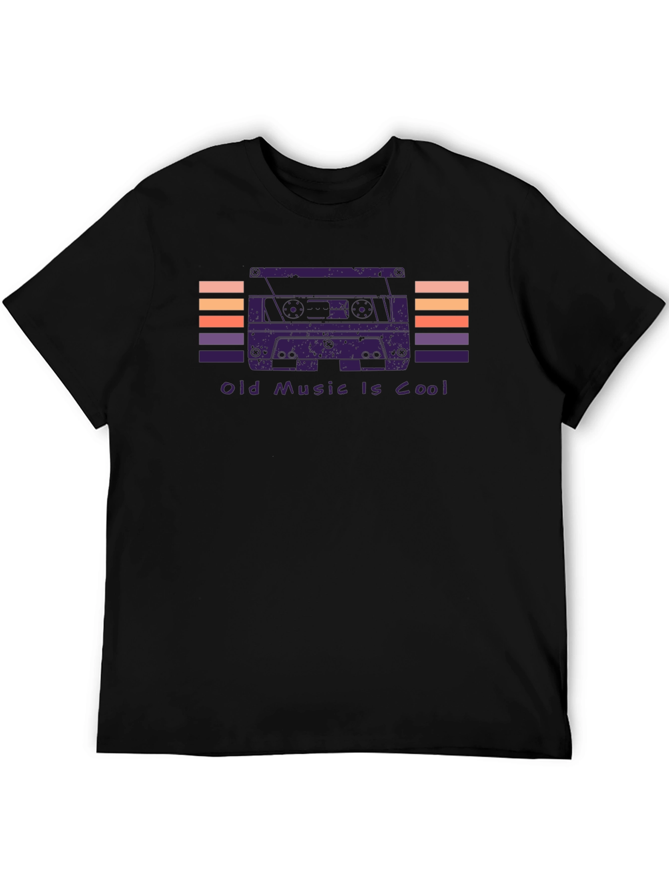 Retro Music T-Shirt - Old Music is Cool