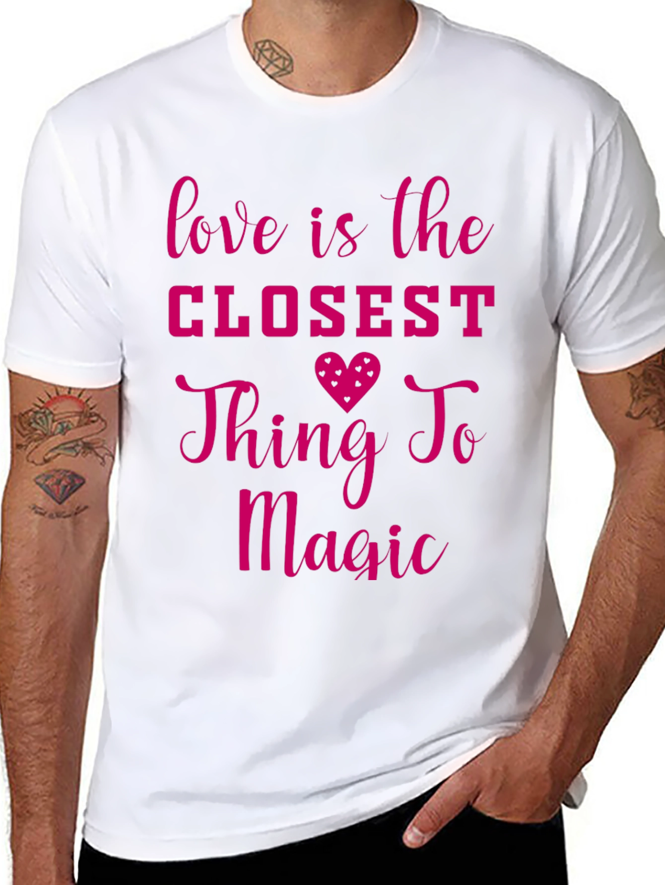 Love is Magic Graphic Tee