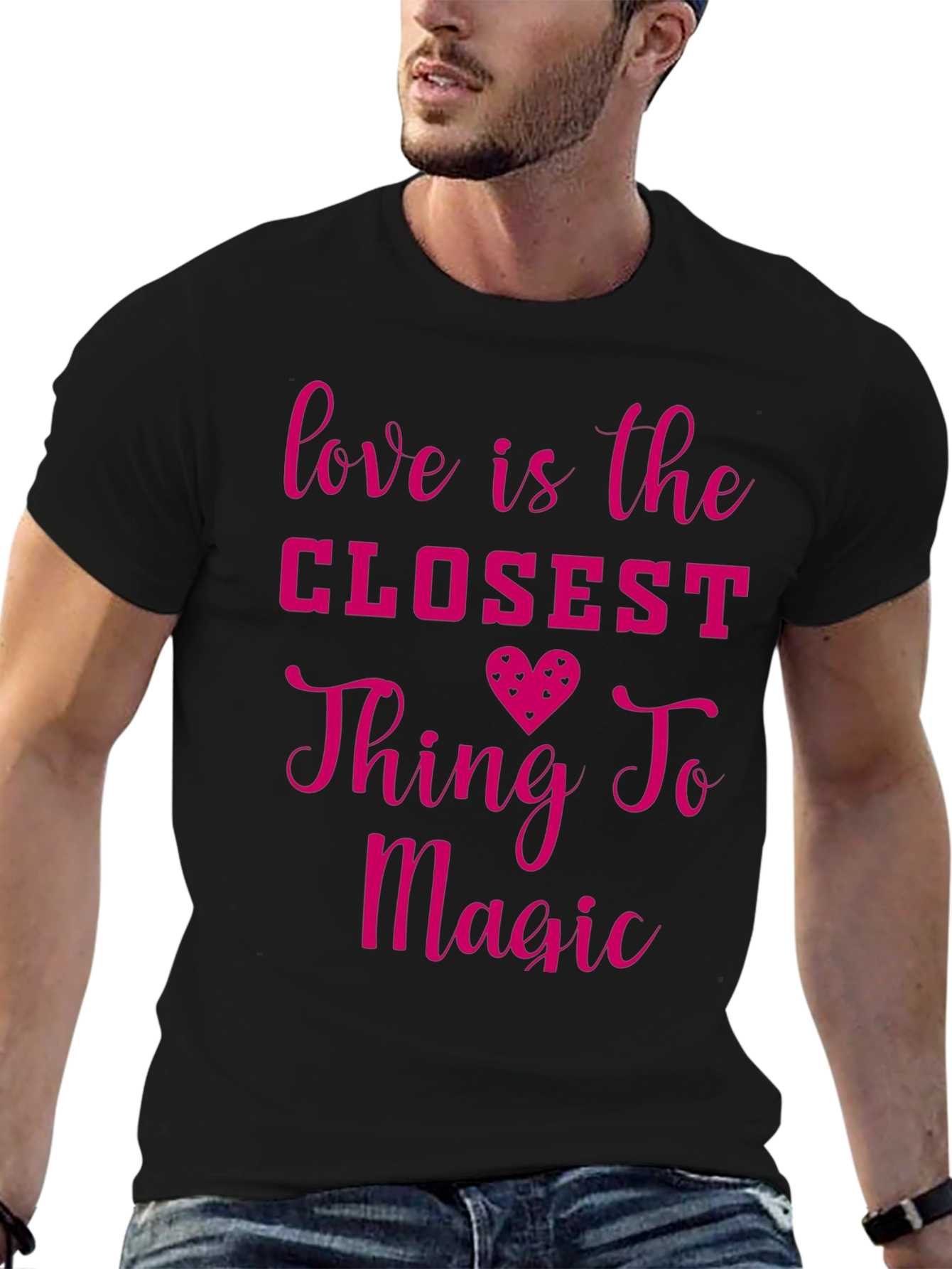 Love is Magic Graphic Tee