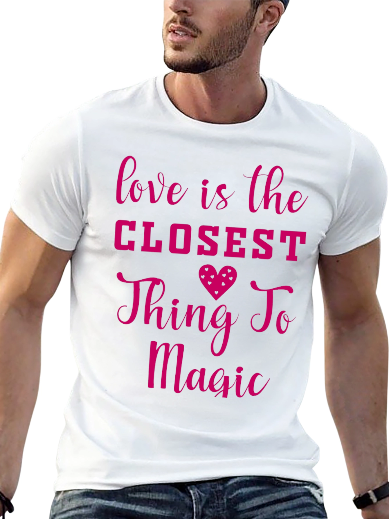 Love is Magic Graphic Tee