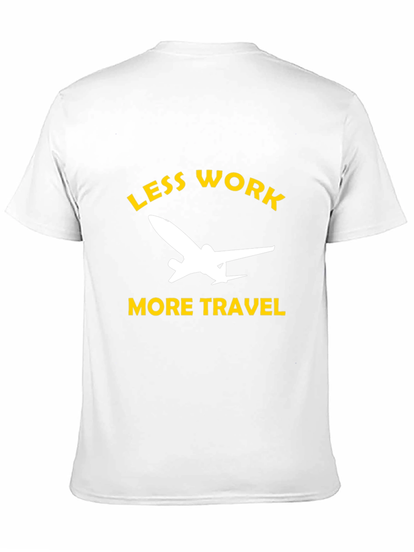 Less Work More Travel Graphic T-Shirt