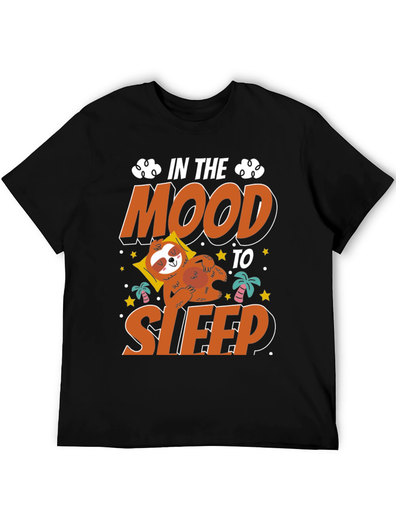In the Mood to Sleep Sloth Graphic Tee