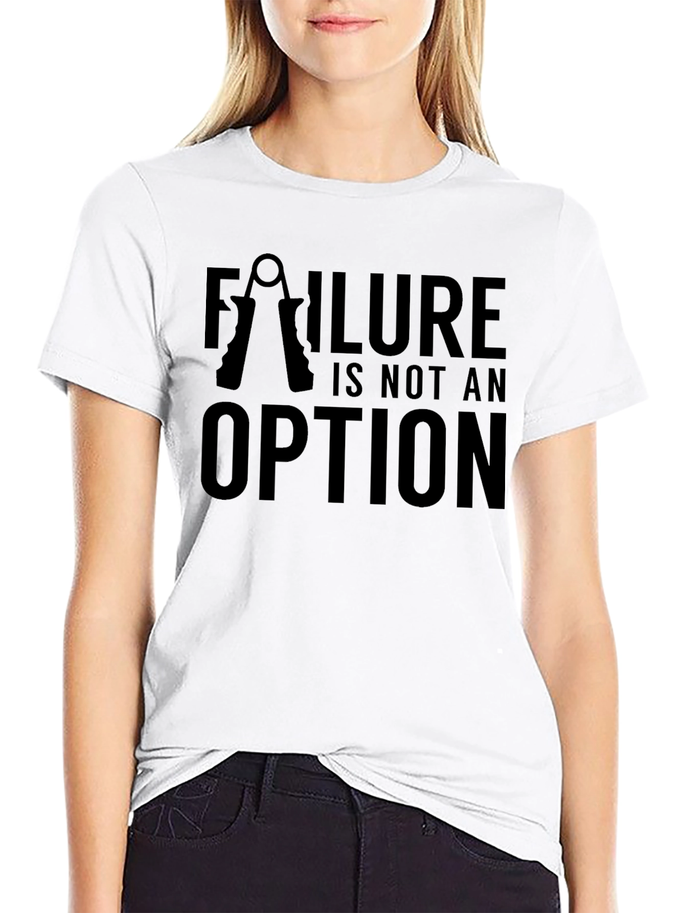Failure Is Not an Option Black T-Shirt