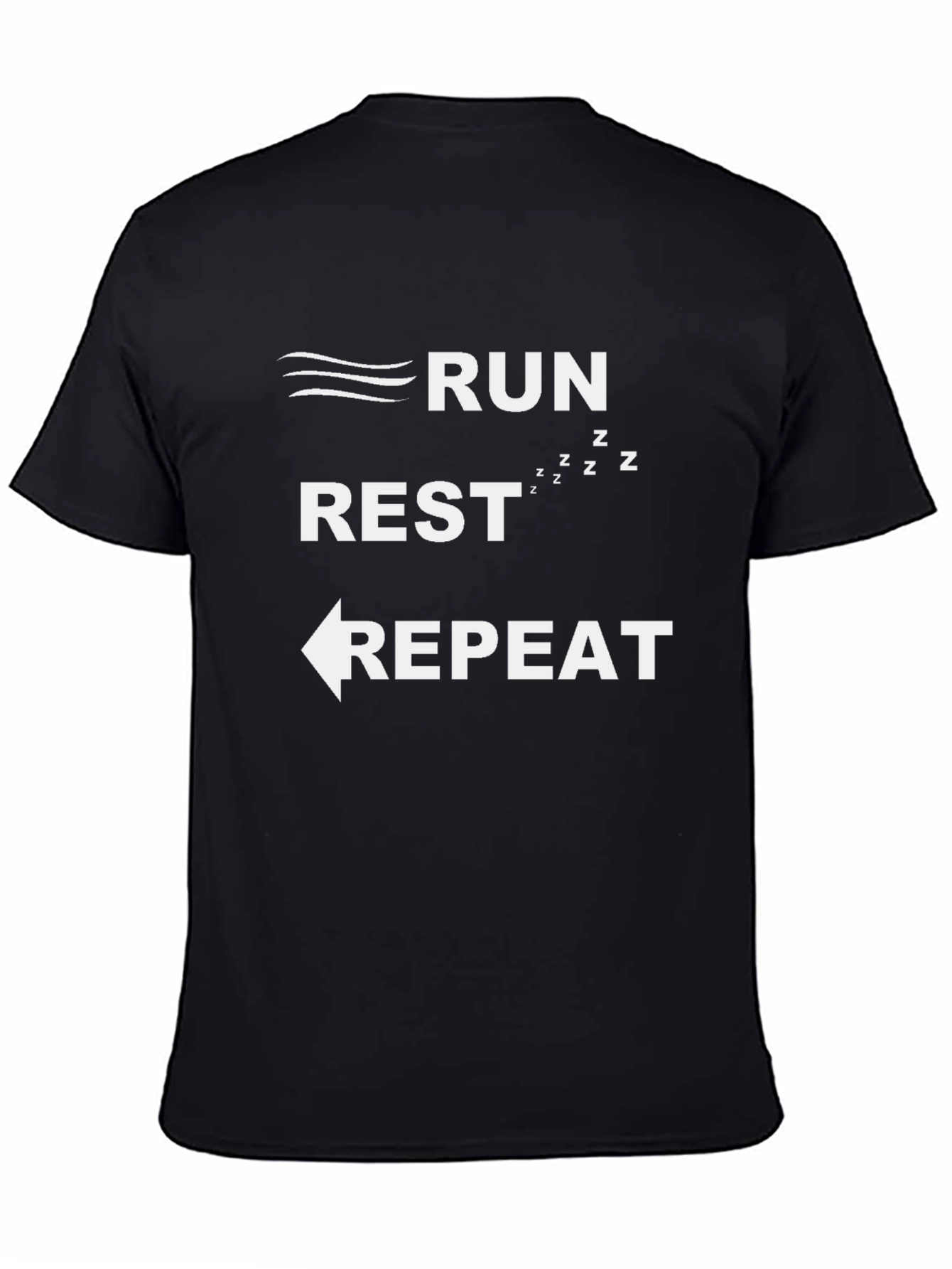Run Rest Repeat Graphic Tee