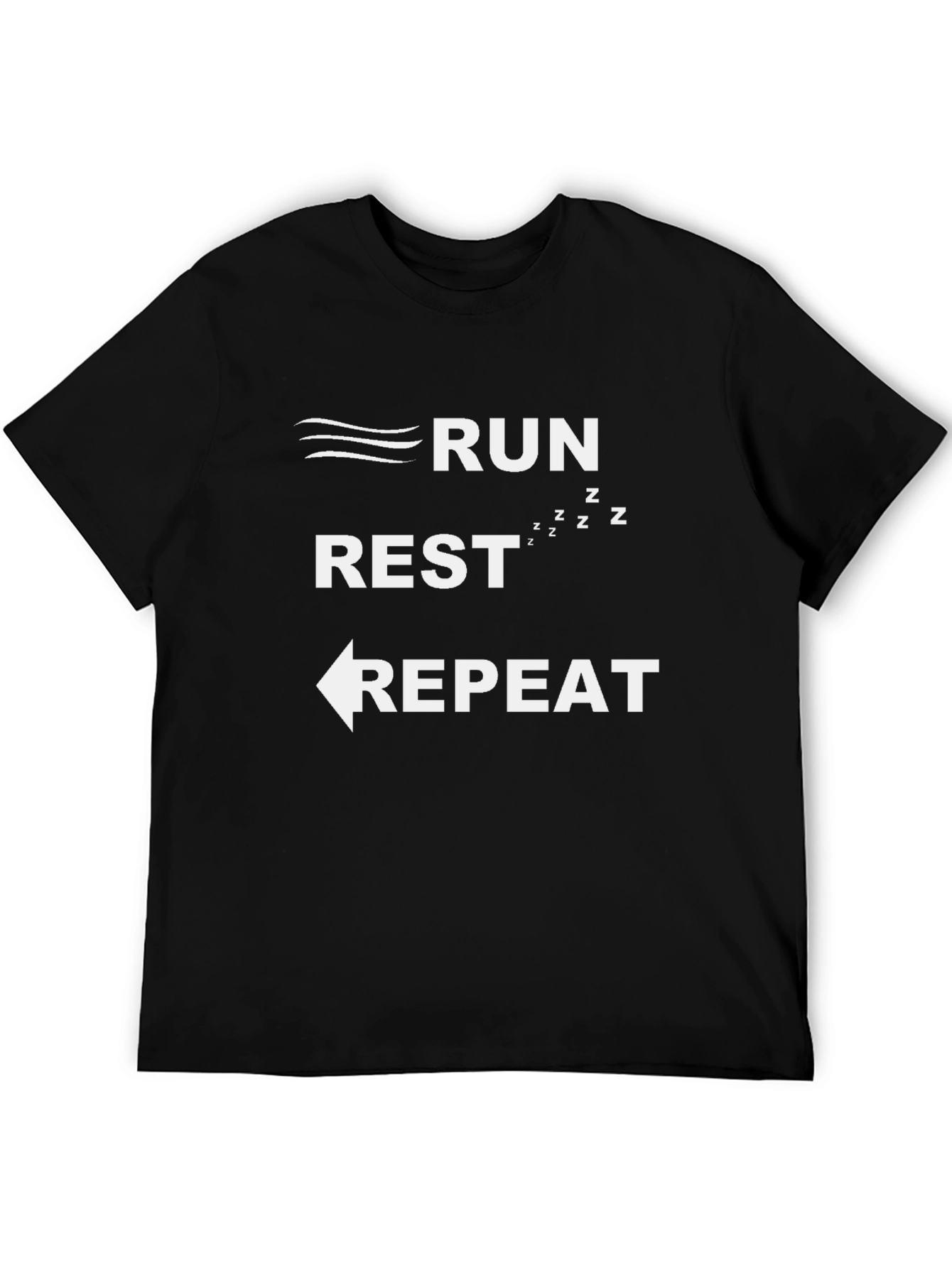 Run Rest Repeat Graphic Tee