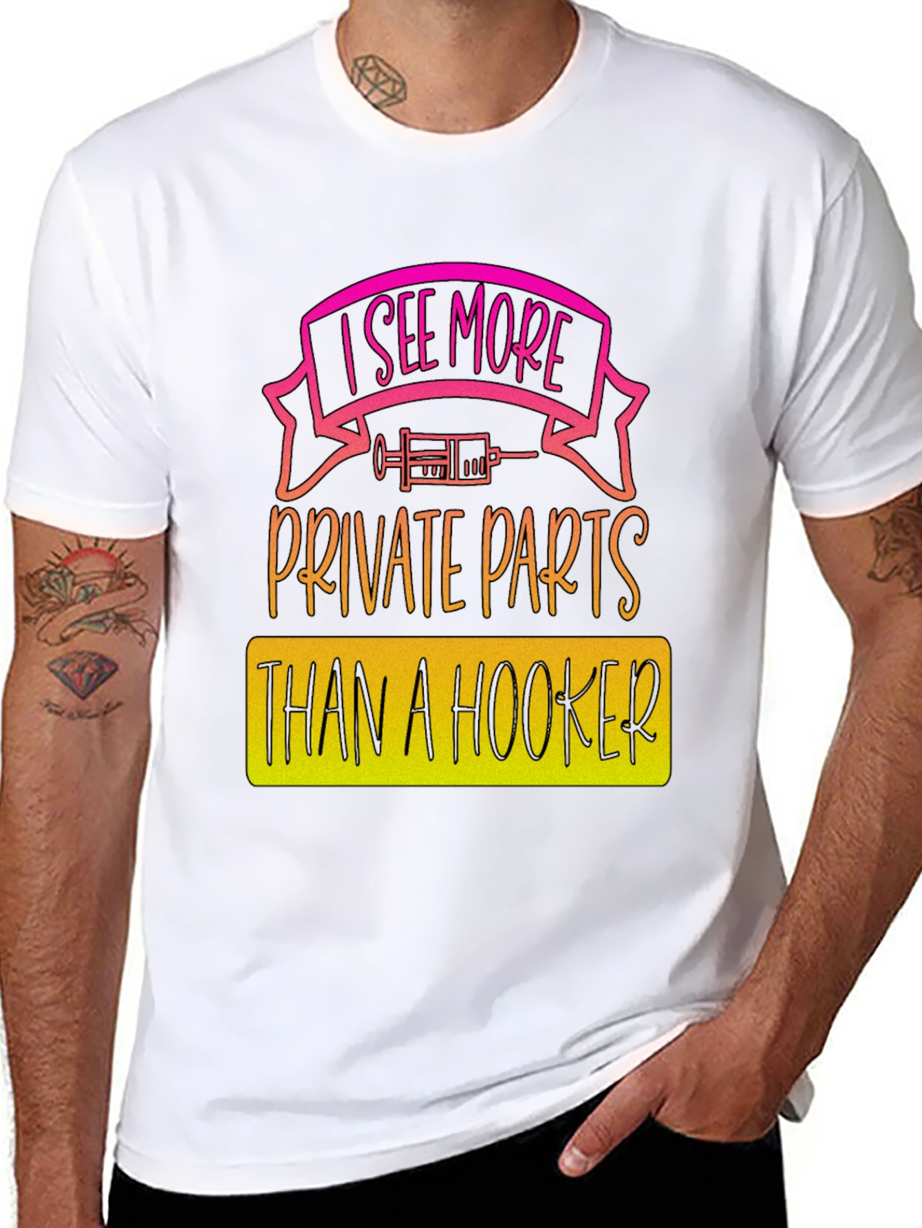 I See More Private Parts T-Shirt