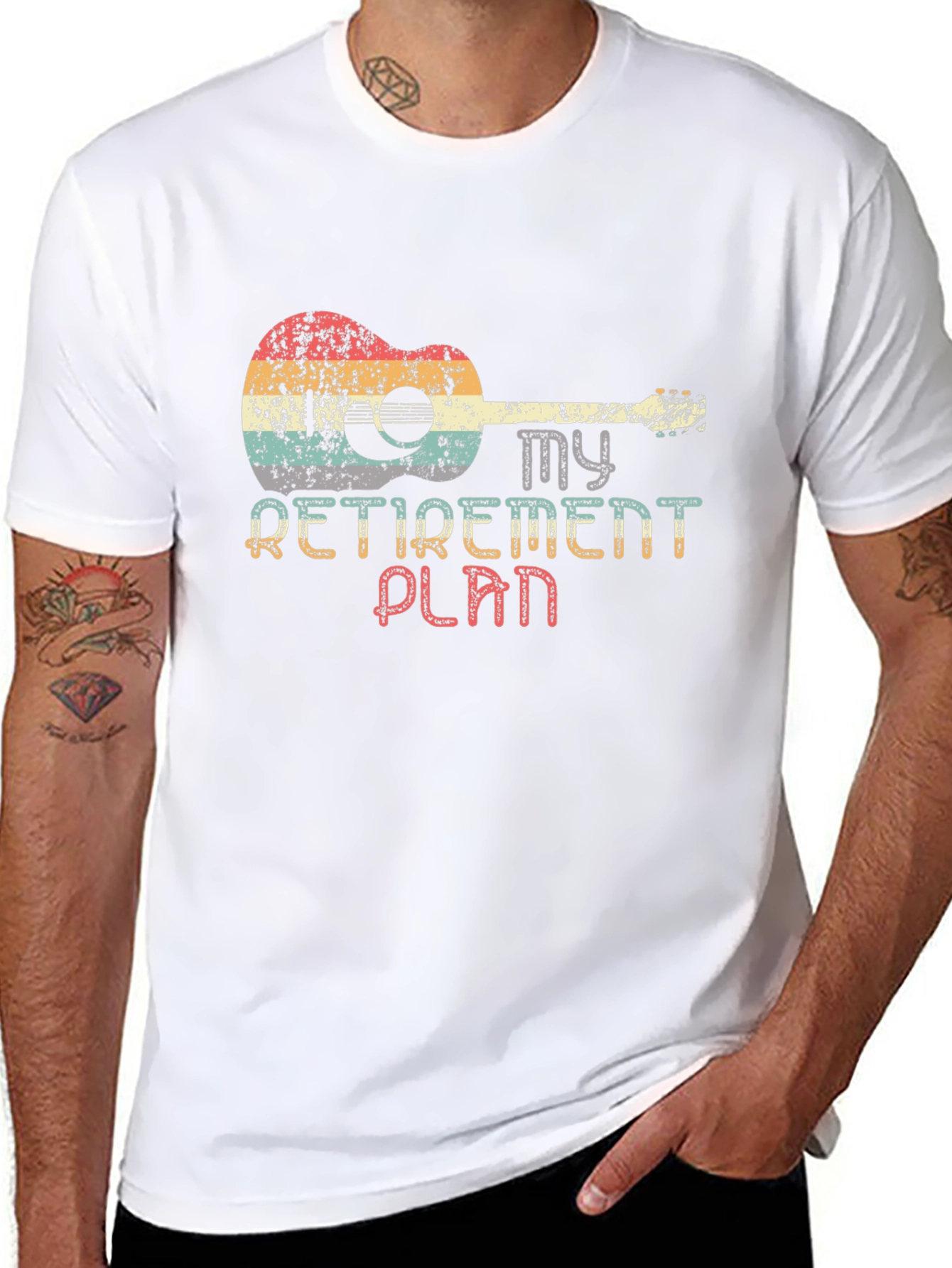 My Retirement Plan Guitar T-Shirt