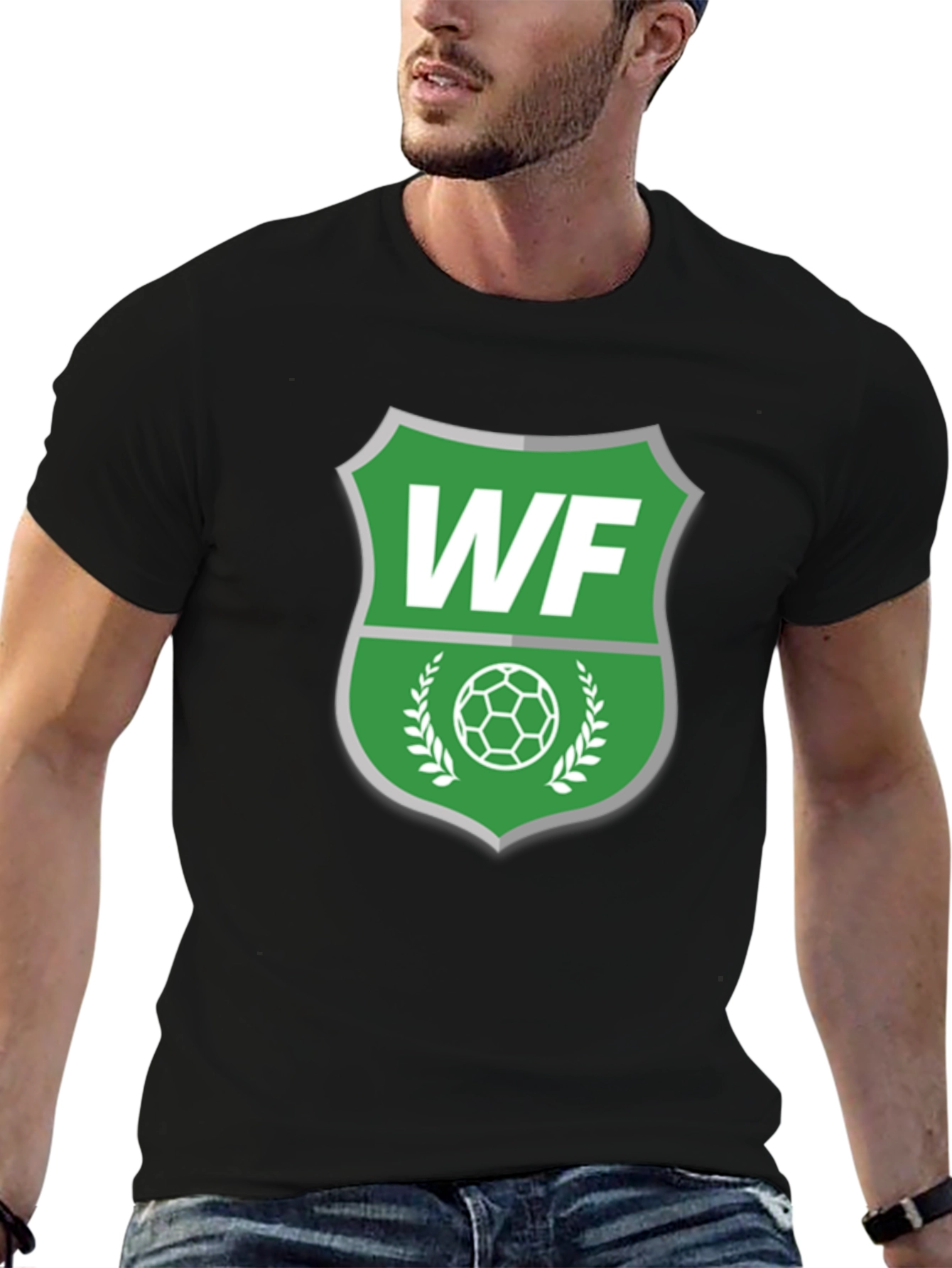 WF Soccer Club Graphic T-Shirt - Black