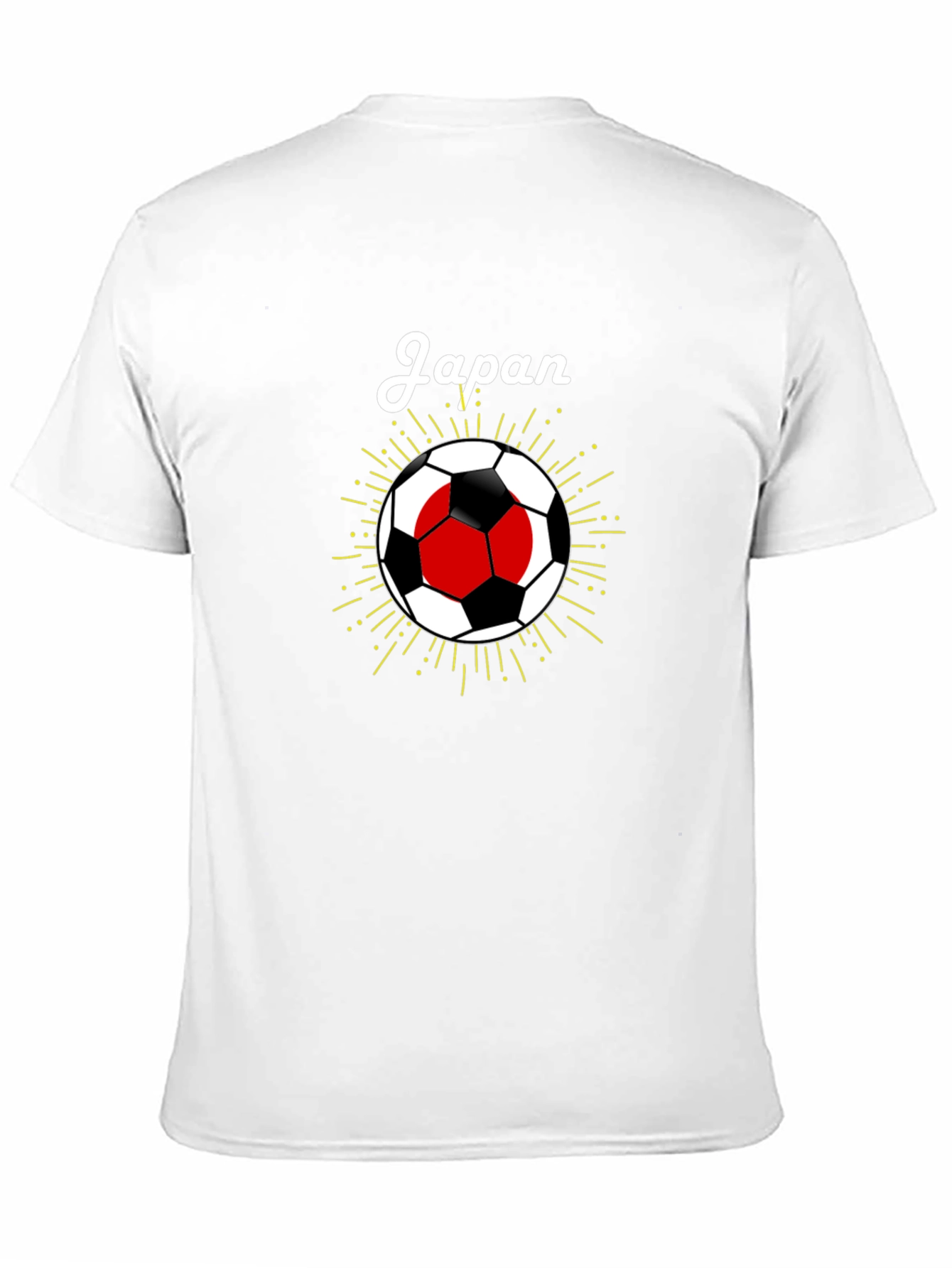 Japan Soccer T-Shirt - Black Graphic Tee