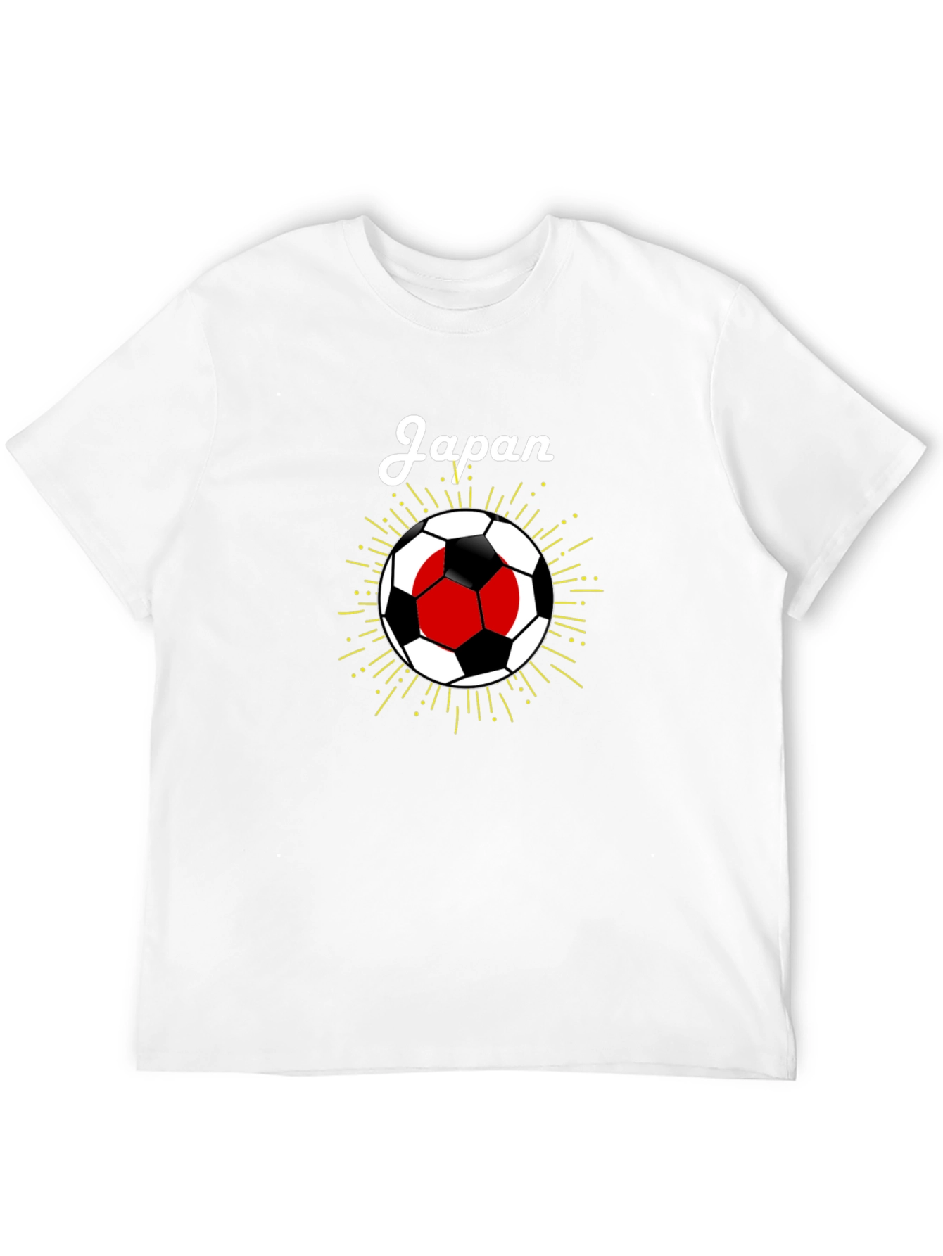 Japan Soccer T-Shirt - Black Graphic Tee