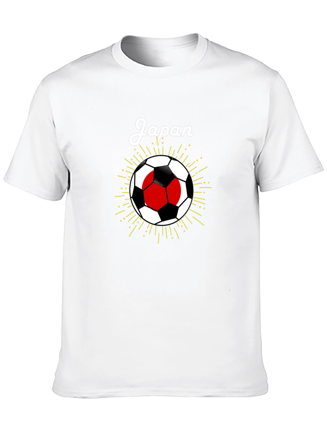 Japan Soccer T-Shirt - Black Graphic Tee