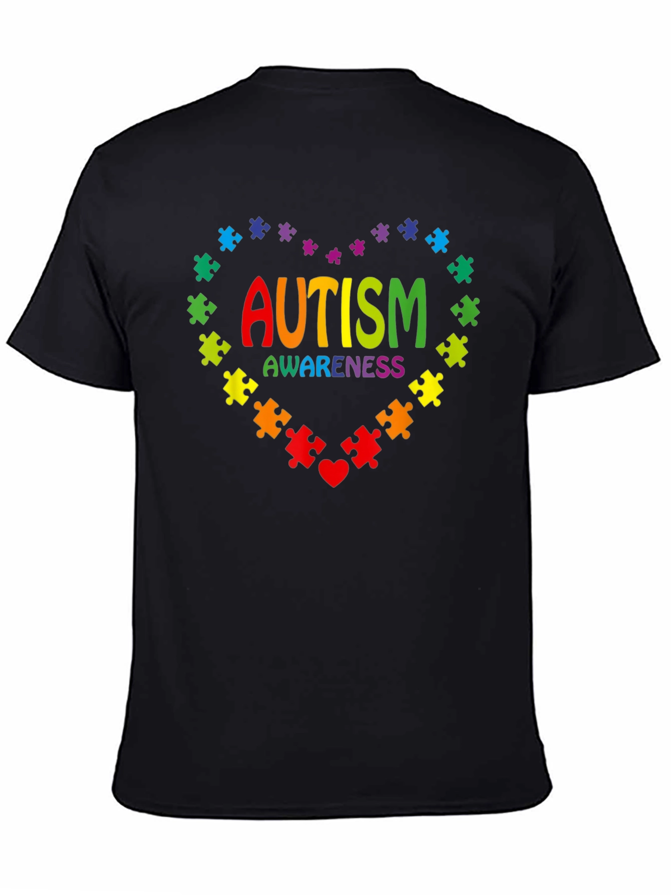 Autism Awareness Puzzle Heart T-Shirt