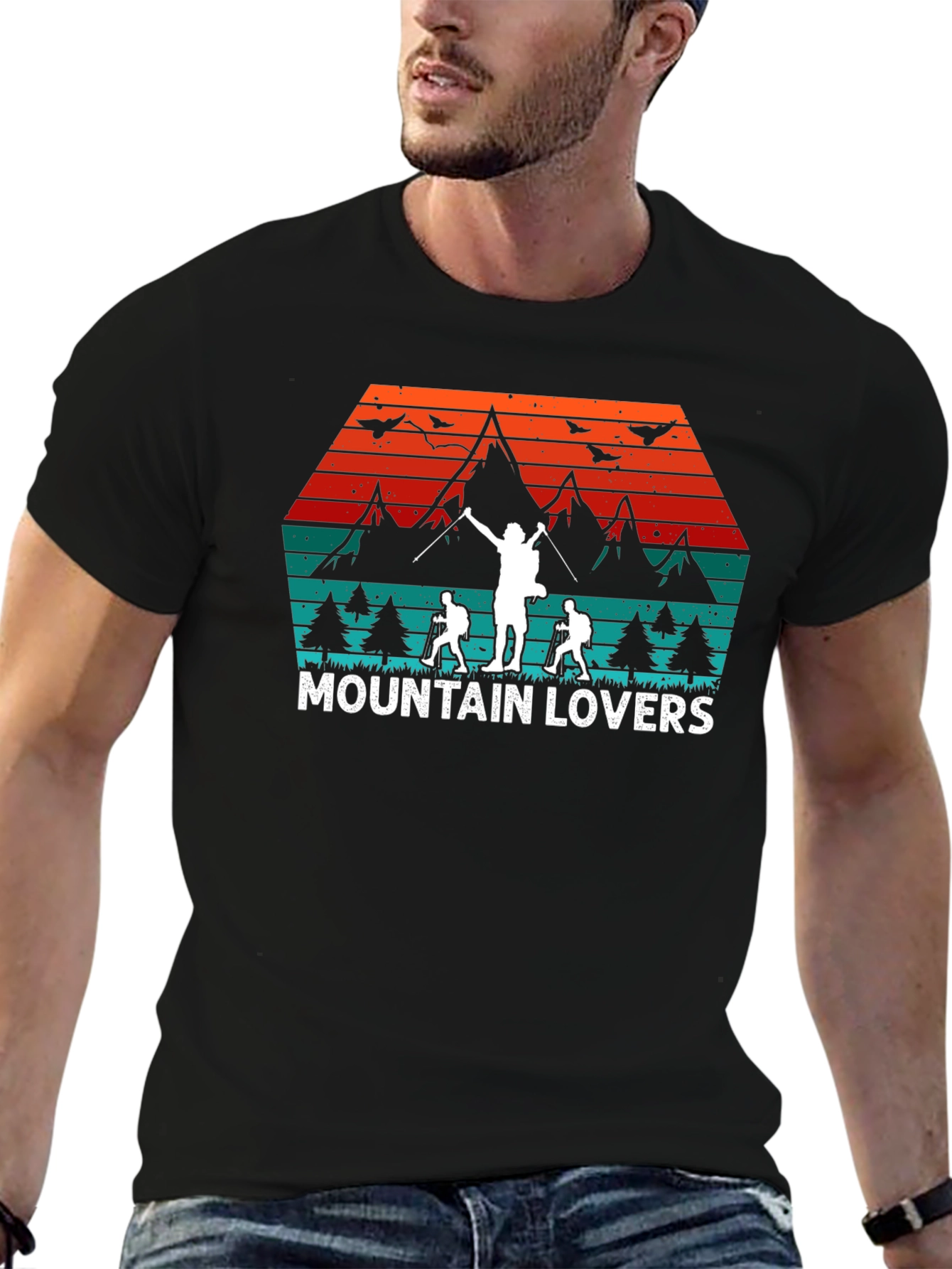 Mountain Lovers Graphic T-Shirt