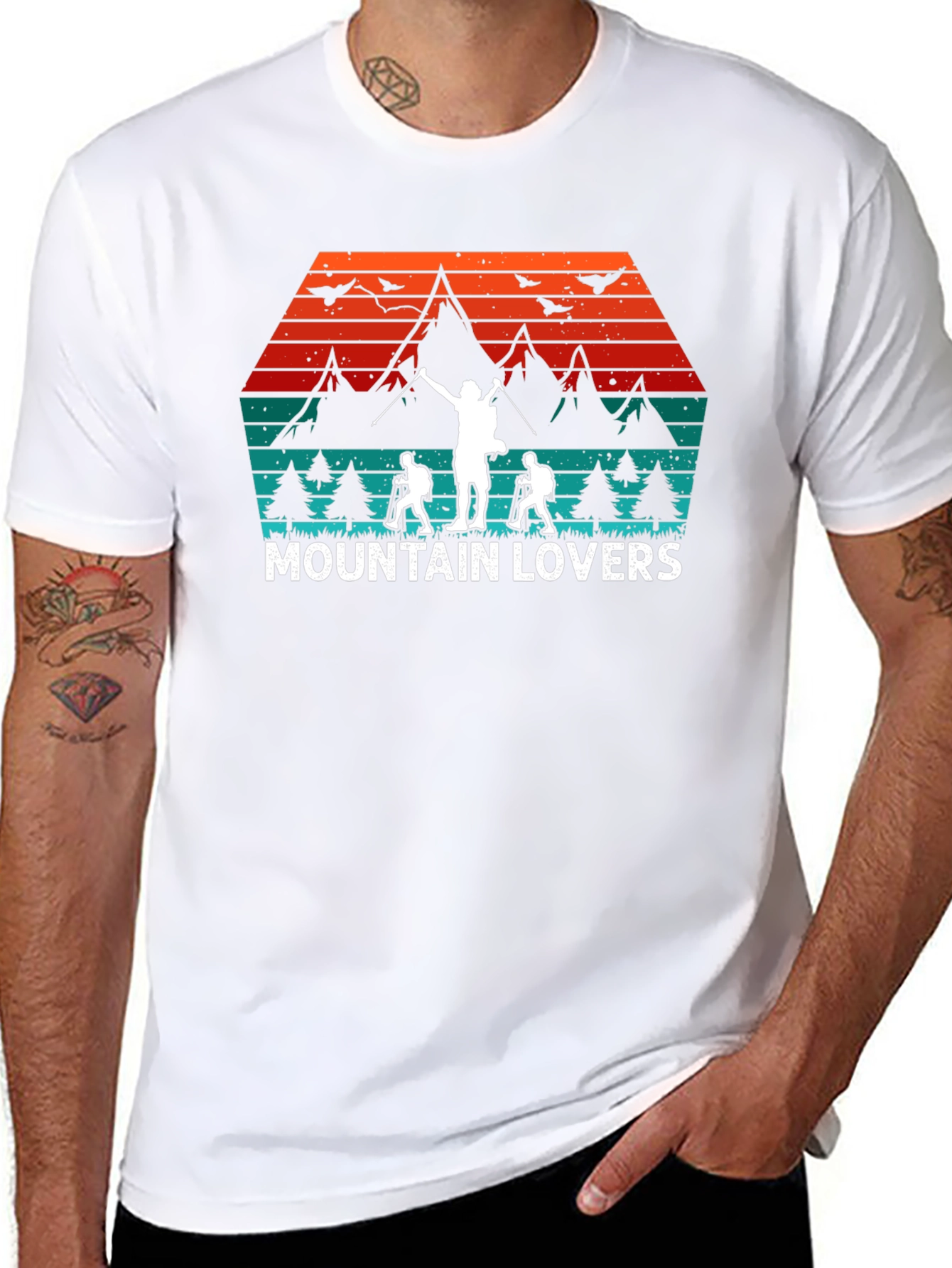 Mountain Lovers Graphic T-Shirt
