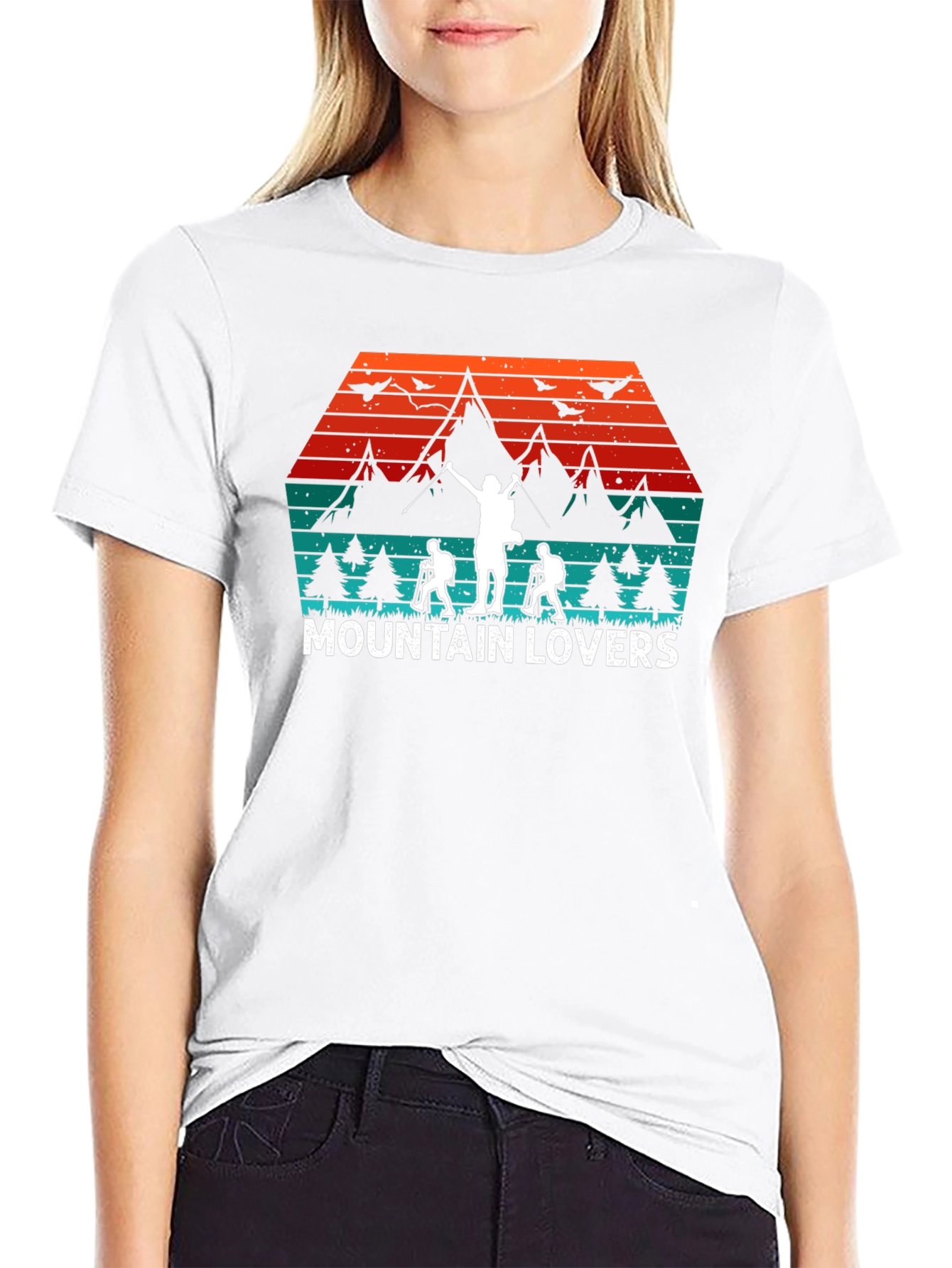 Mountain Lovers Graphic T-Shirt