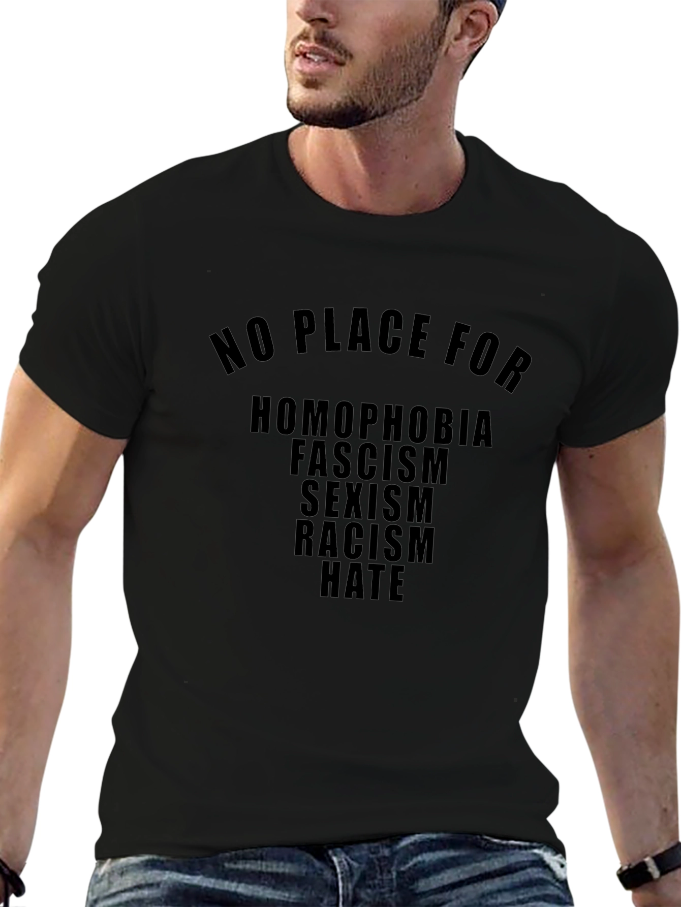 No Place For Hate T-Shirt - Anti-Discrimination Tee
