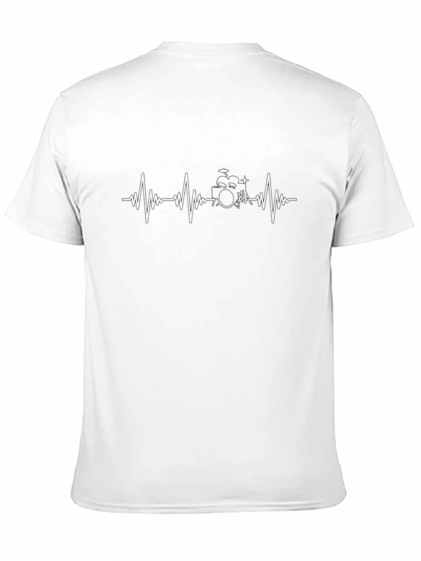 Drumbeat Heartbeat Graphic Tee