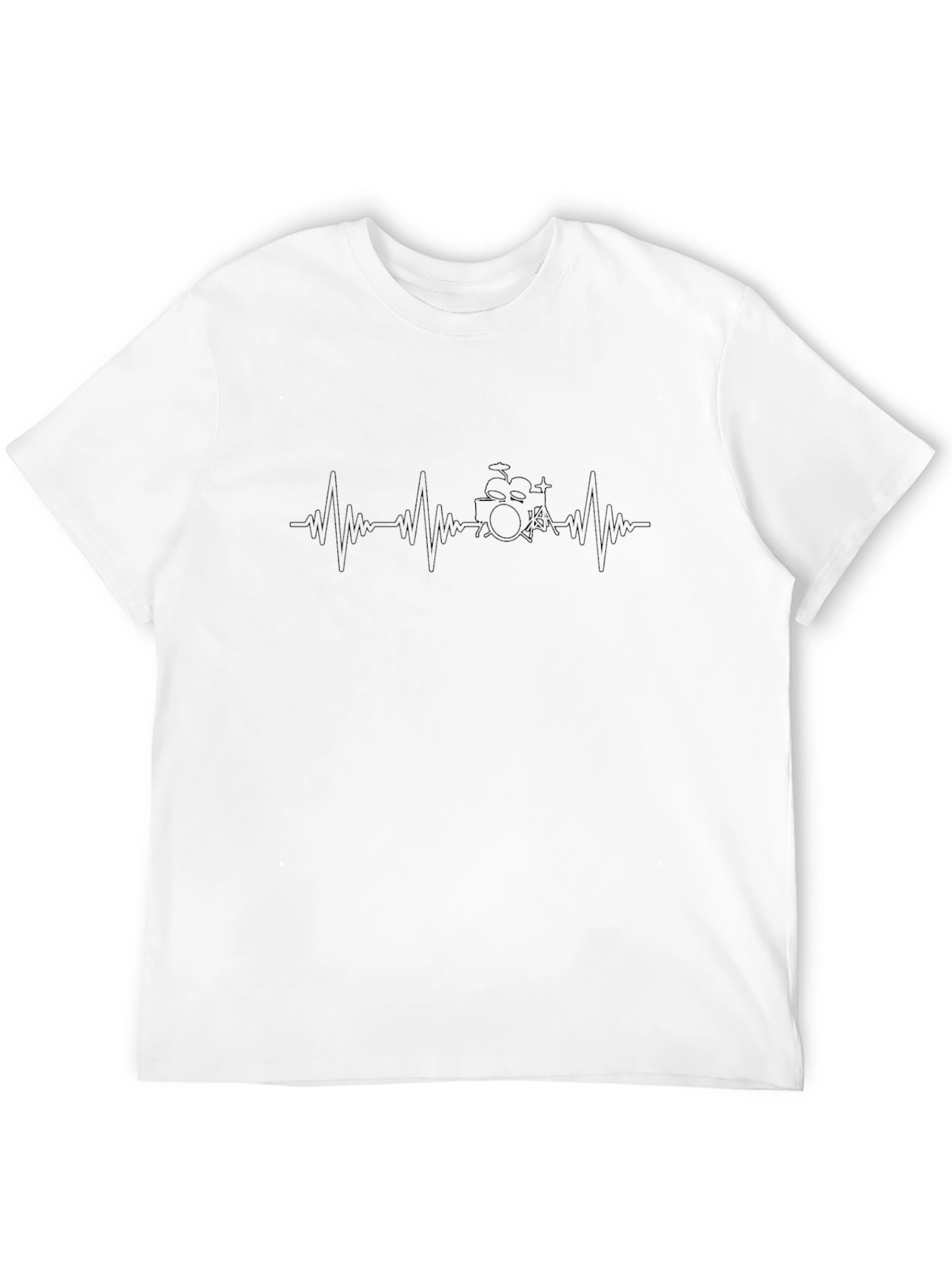 Drumbeat Heartbeat Graphic Tee