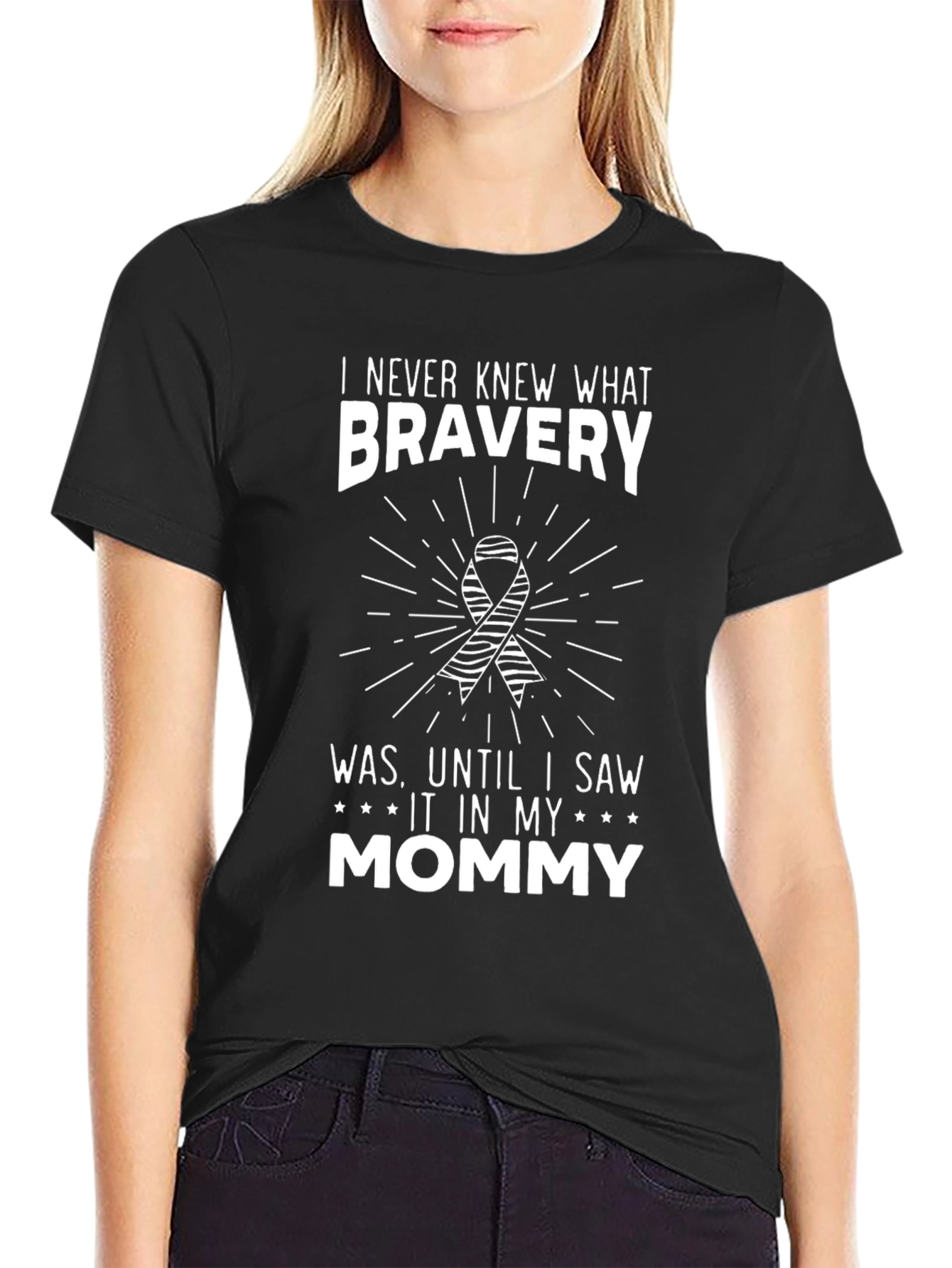Bravery Mommy T-Shirt - Support and Love