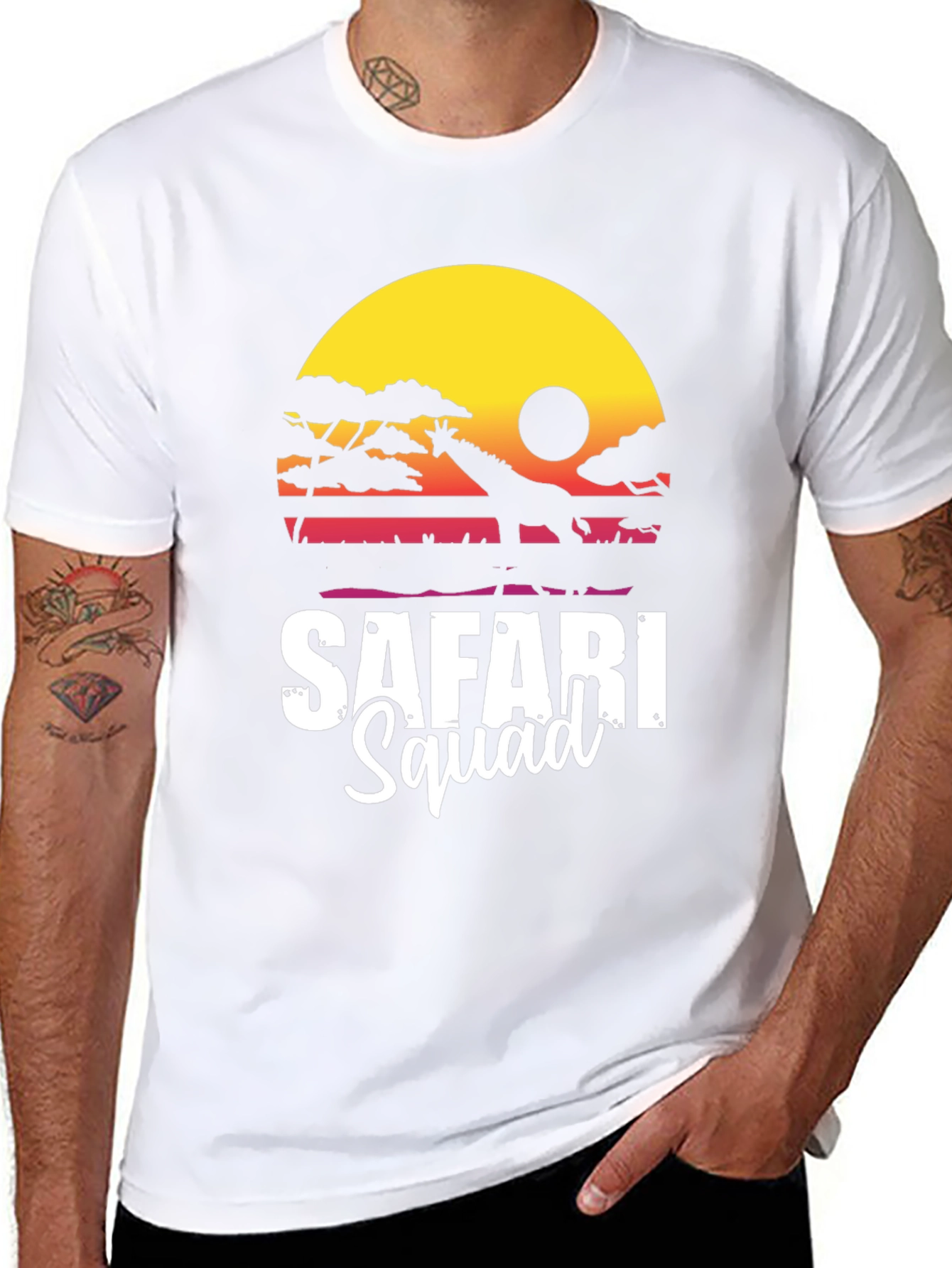 Safari Squad Graphic T-Shirt - Adventure Awaits!