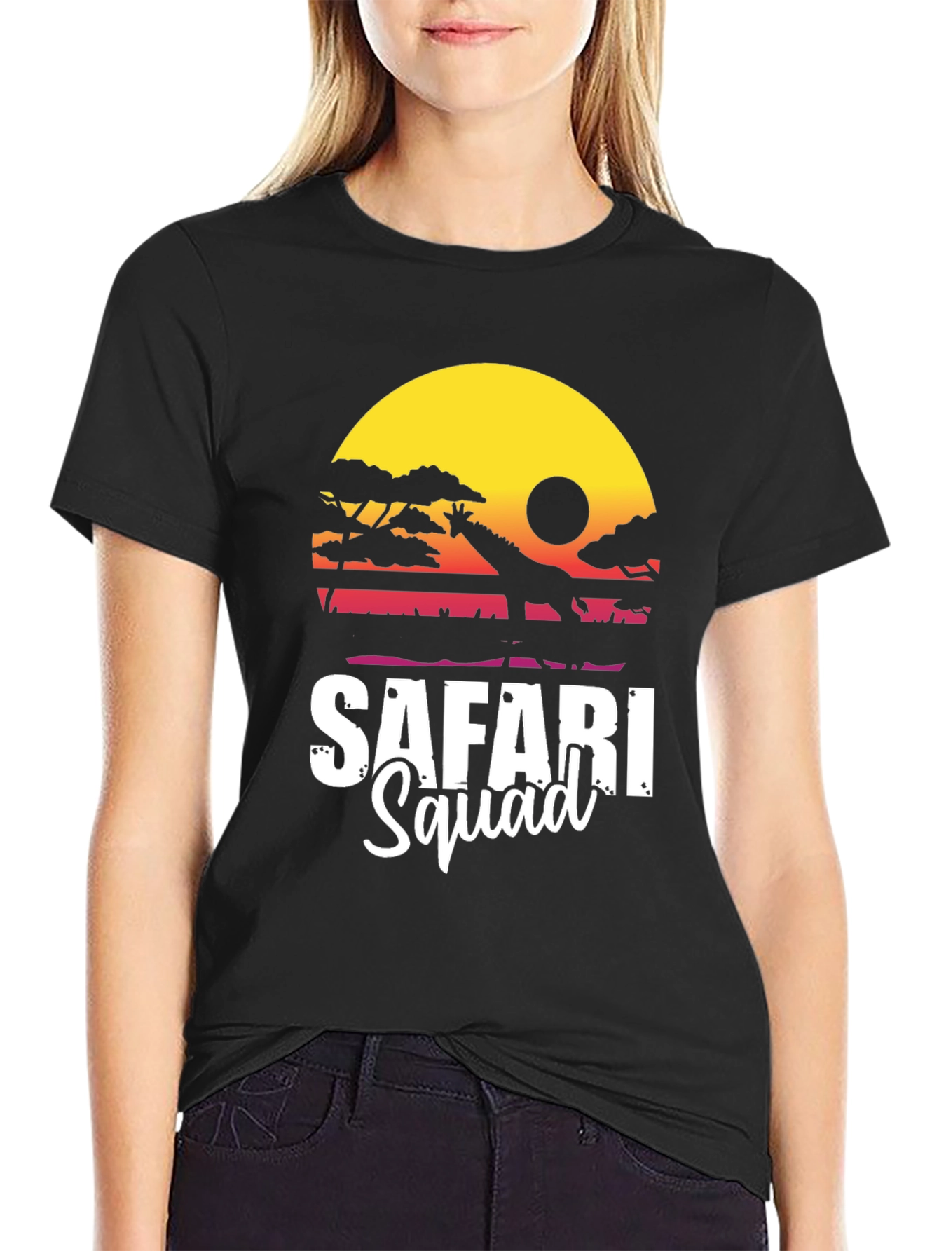 Safari Squad Graphic T-Shirt - Adventure Awaits!