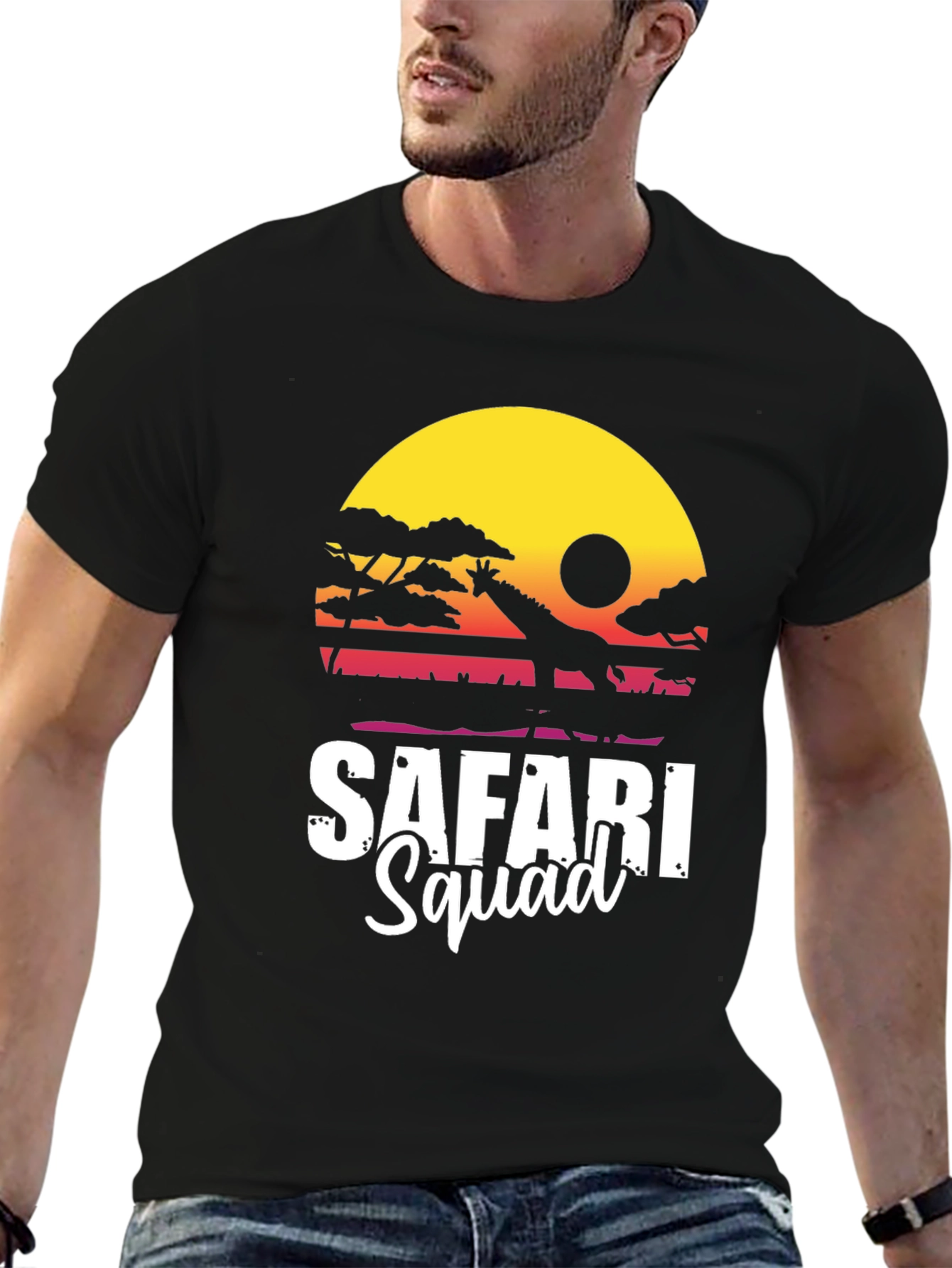 Safari Squad Graphic T-Shirt - Adventure Awaits!