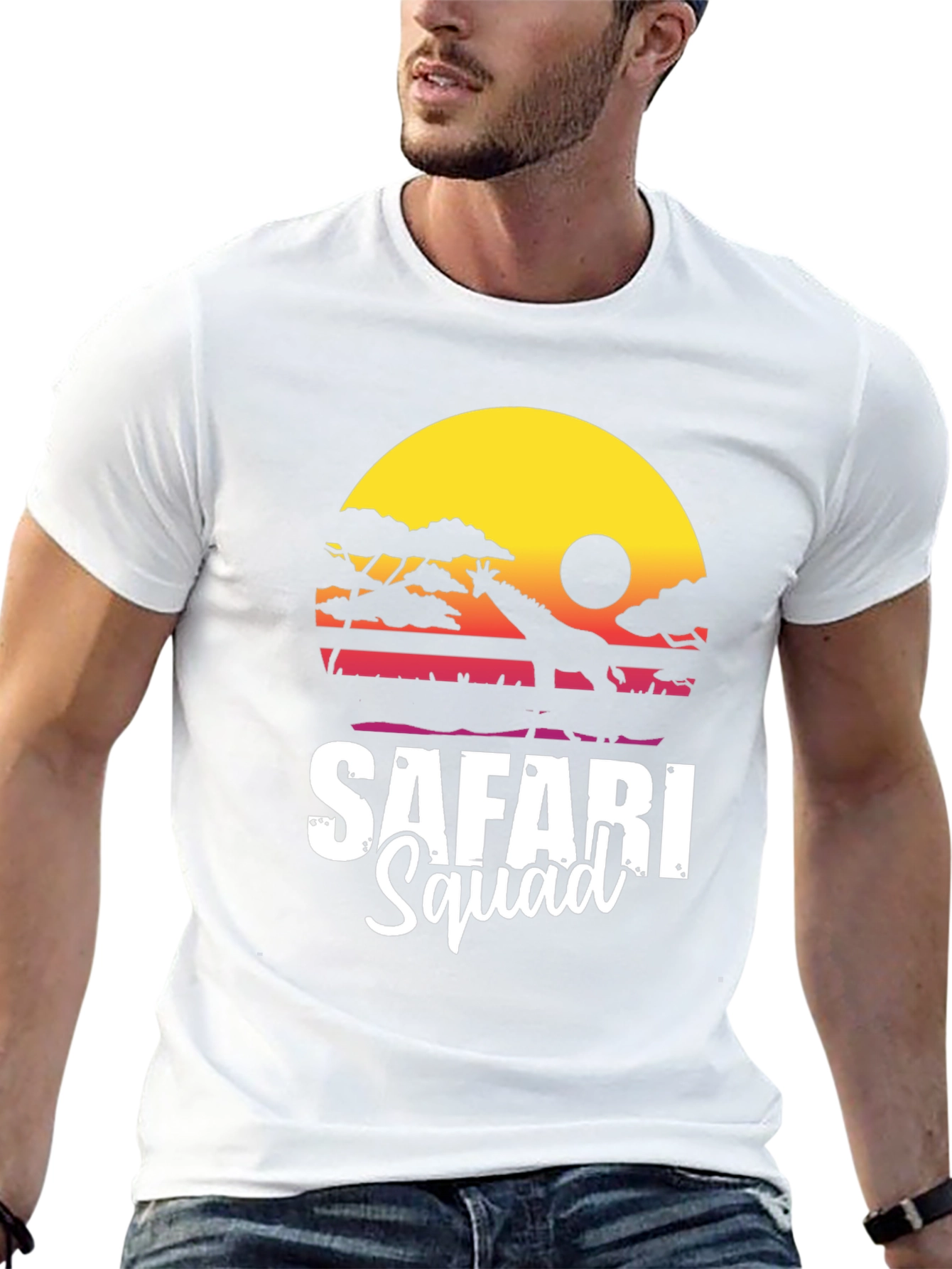 Safari Squad Graphic T-Shirt - Adventure Awaits!