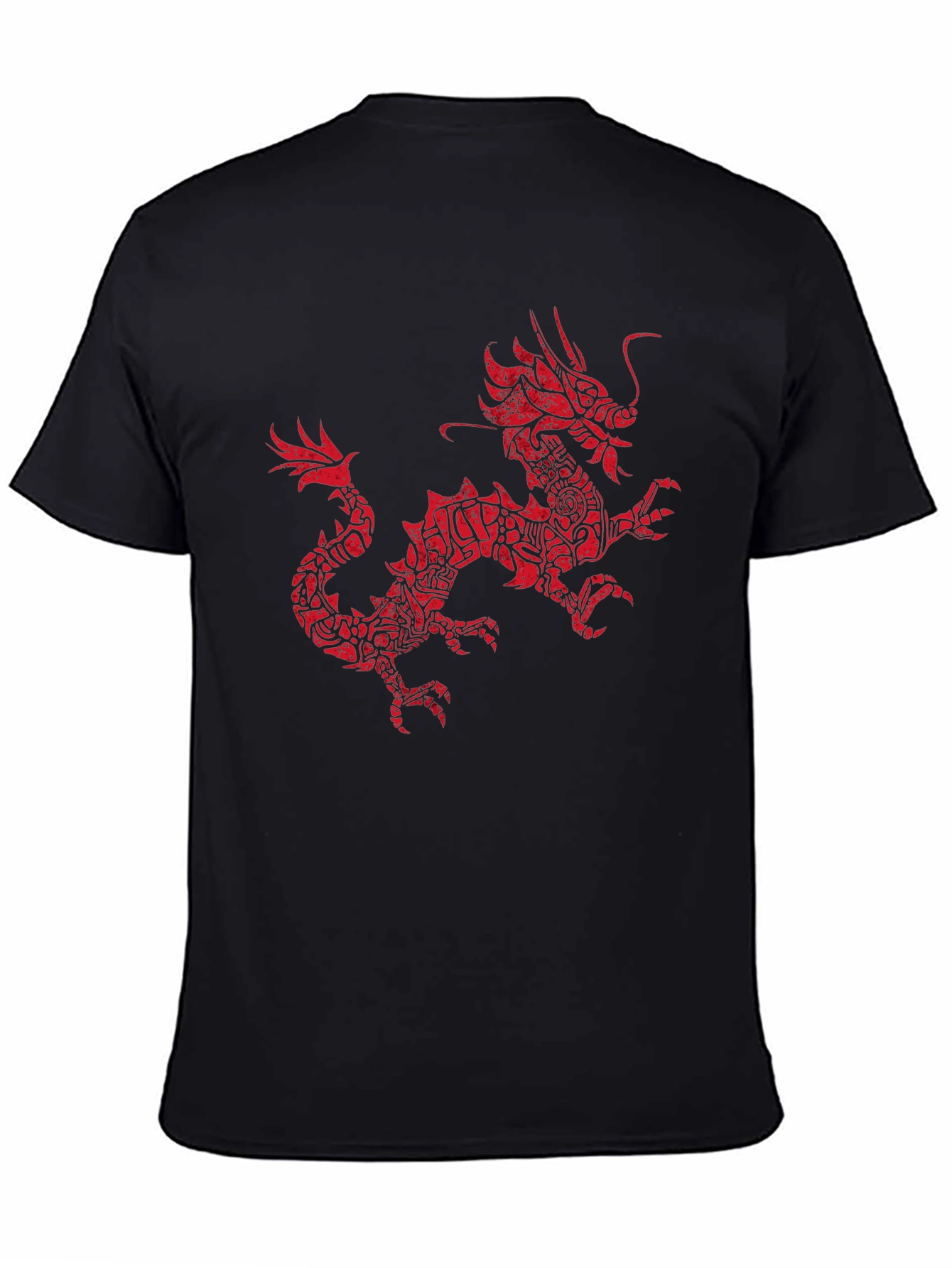 Dragon Graphic T-Shirt - Black