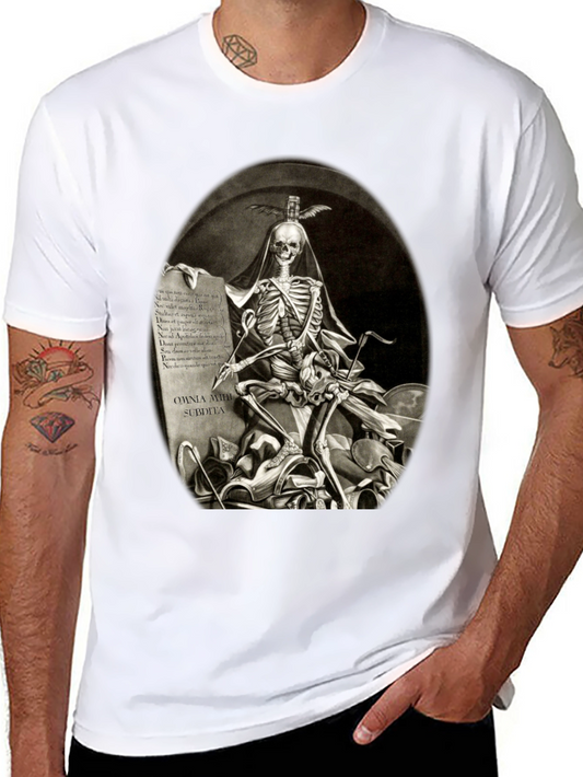 Skeleton Throne Graphic Tee