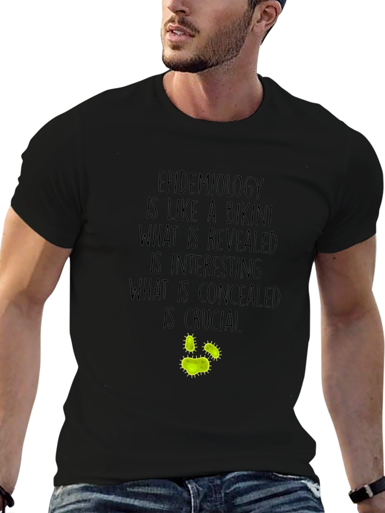 Epidemiology Bikini T-Shirt - Infectious Disease Funny Tee