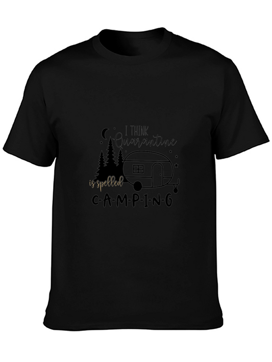 Camping Quarantine Graphic T-Shirt