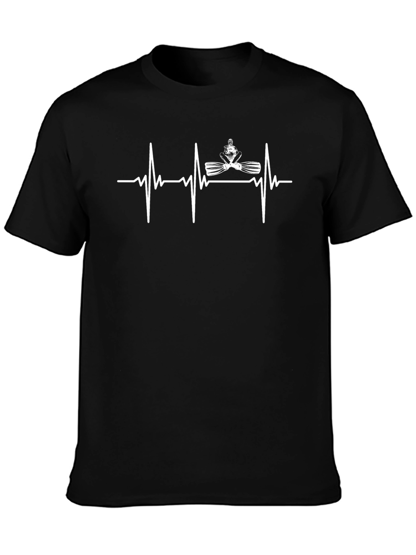 Yoga Heartbeat T-Shirt - Meditative Style