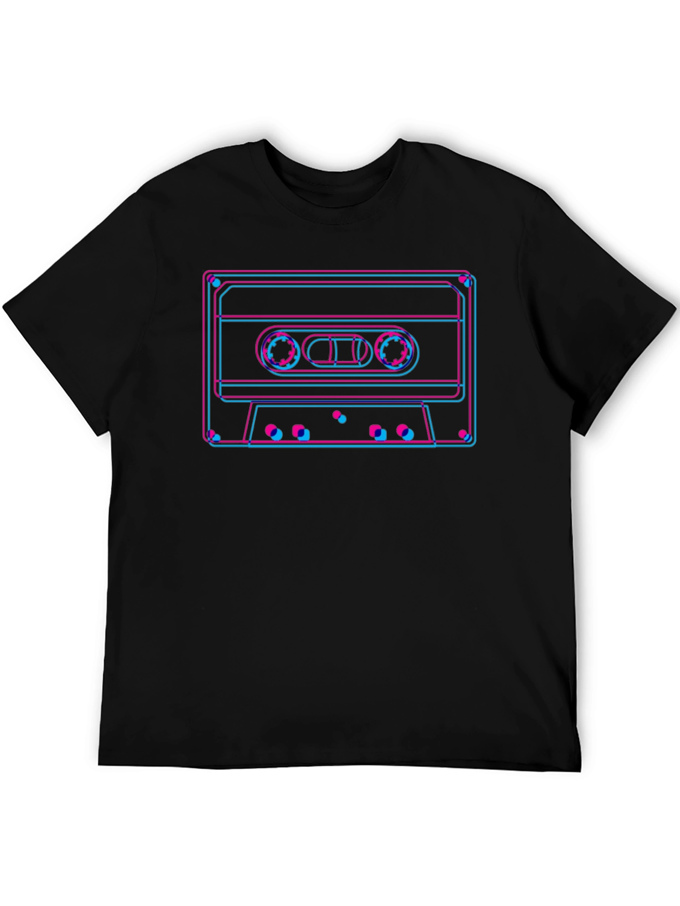 Retro Cassette Tape Graphic T-Shirt