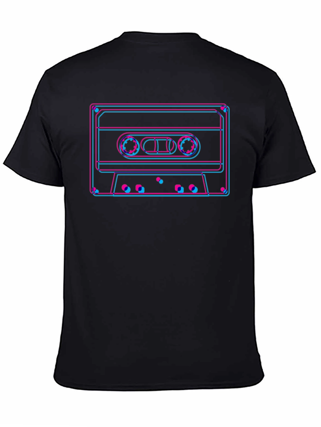 Retro Cassette Tape Graphic T-Shirt