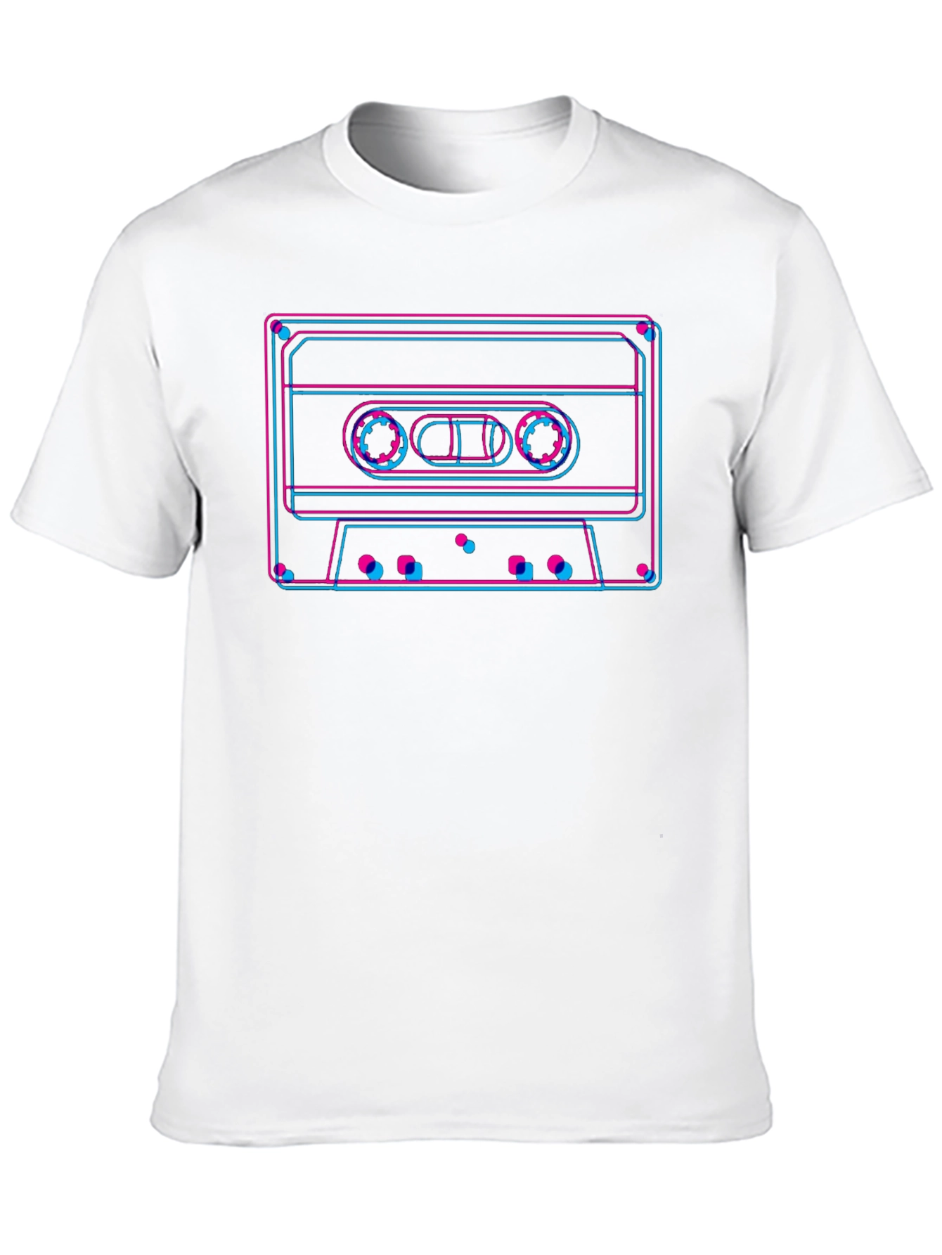 Retro Cassette Tape Graphic T-Shirt