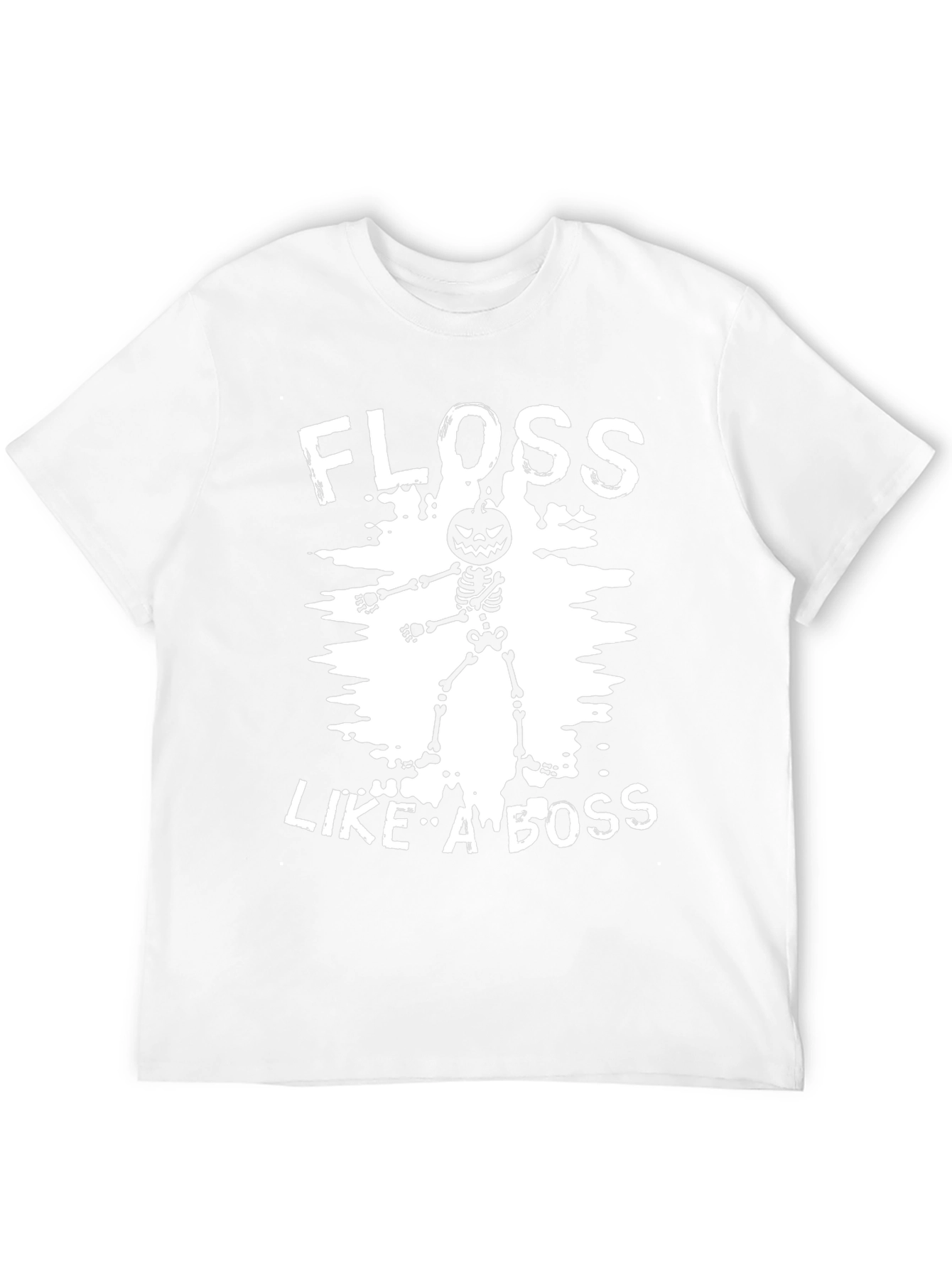 Floss Like a Boss Halloween Skeleton T-Shirt