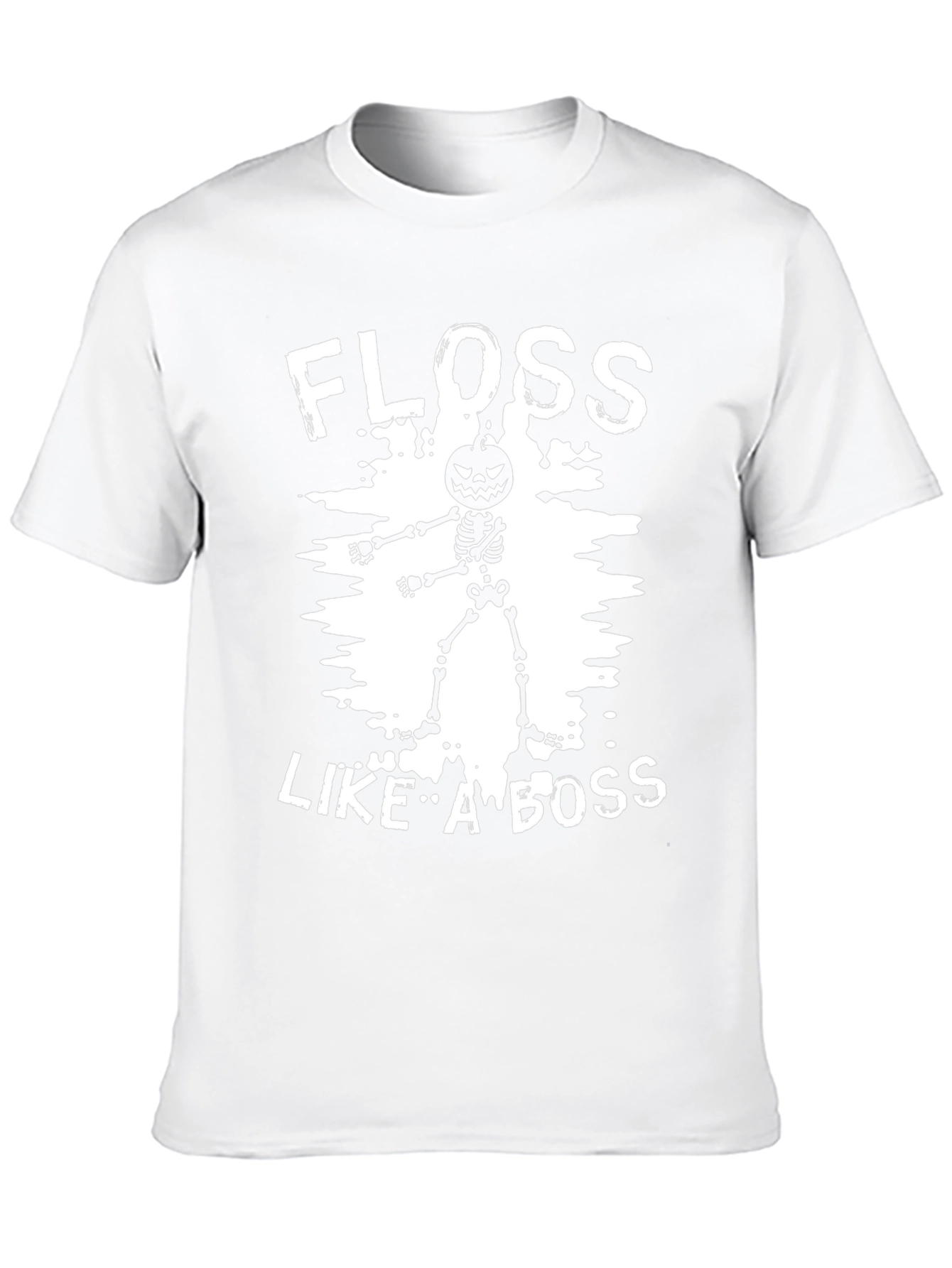 Floss Like a Boss Halloween Skeleton T-Shirt